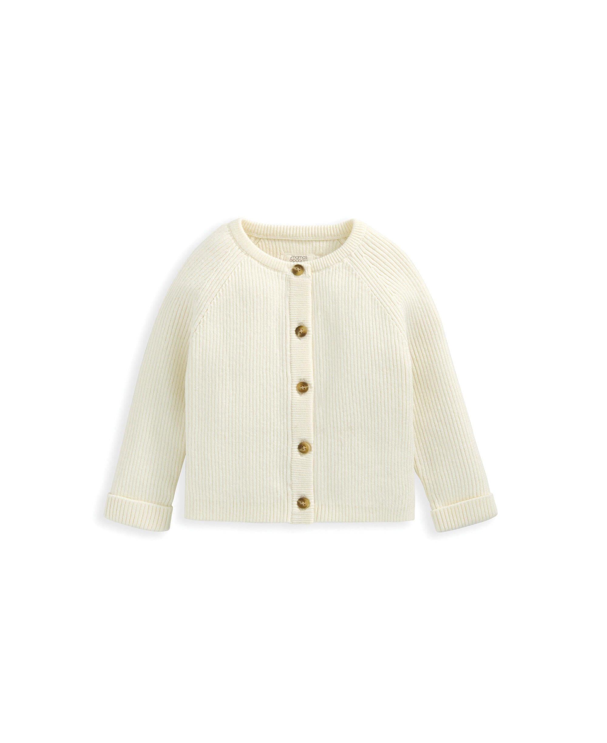 طقم كارديغان ولغينغز منسوج - بيج image number 2