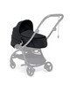 عربة Airo باللون الأسود مع طقم لطفل حديث الولادة باللون الأسود image number 9