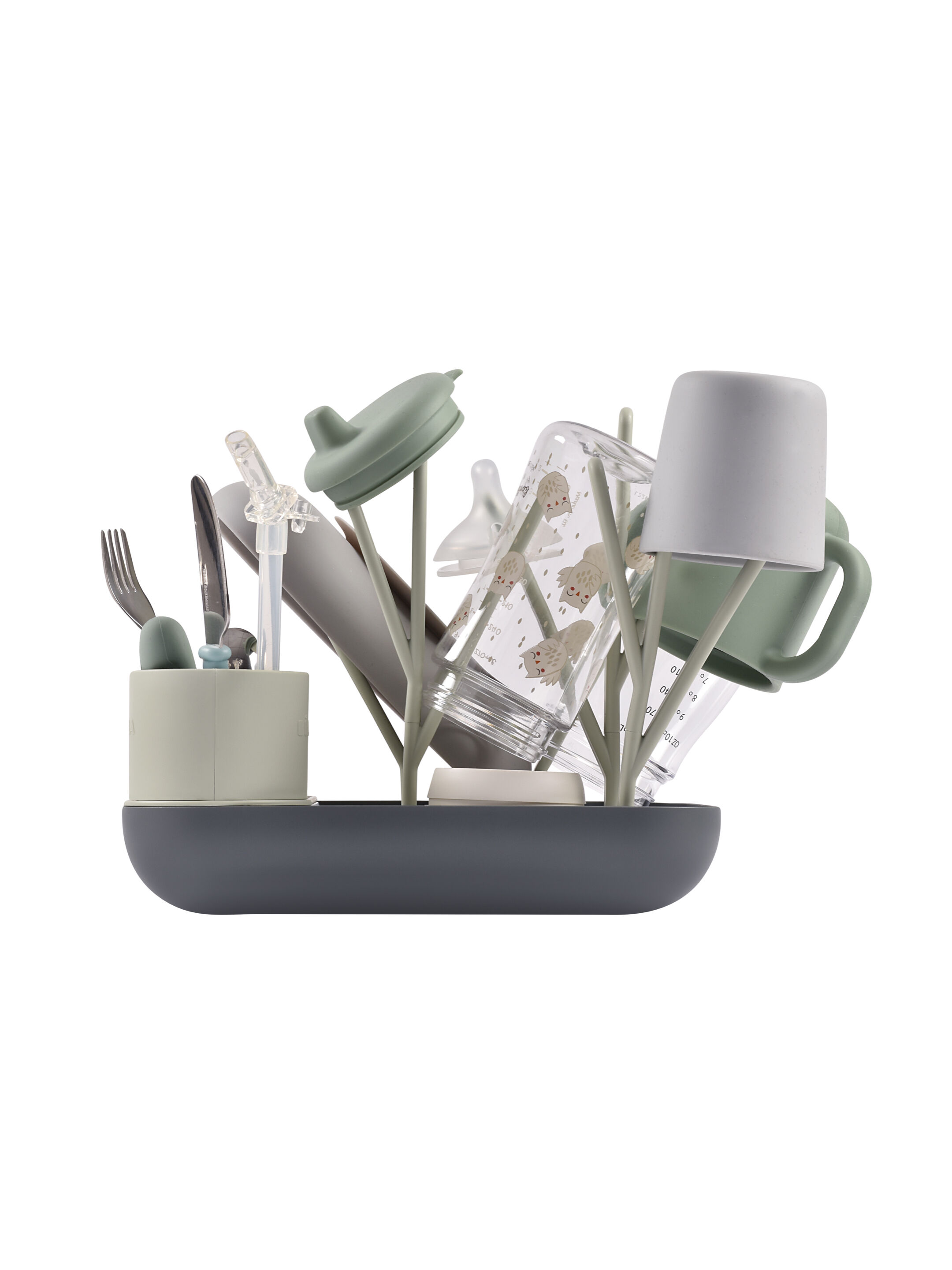 رف تجفيف فورست من بيبا - رمادي داكن/ رمادي فاتح image number 2