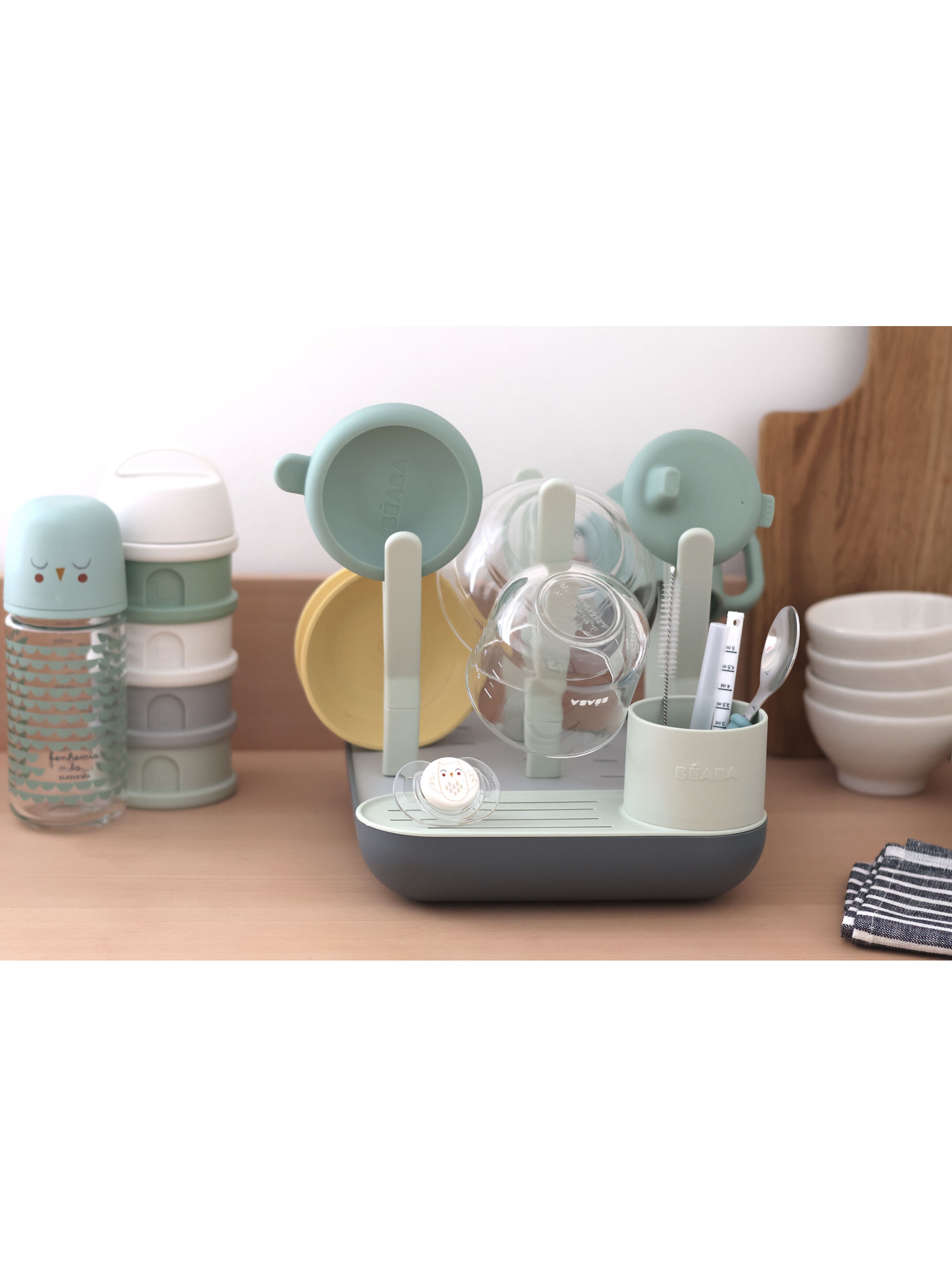 رف تجفيف فورست من بيبا - رمادي داكن/ رمادي فاتح image number 3