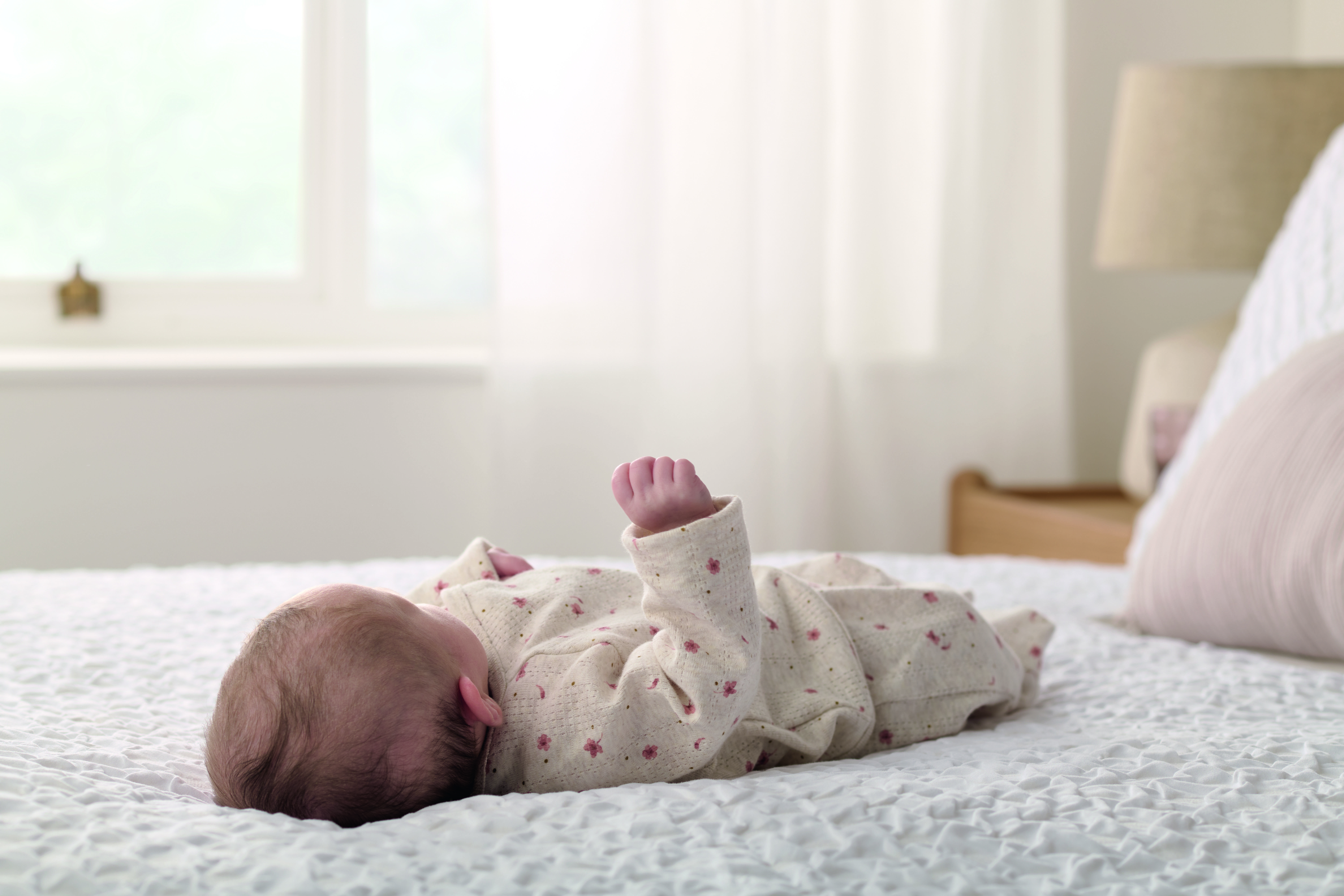 طقم جيرسيه بنقشة زهور بونتيل - قطعتان image number 5