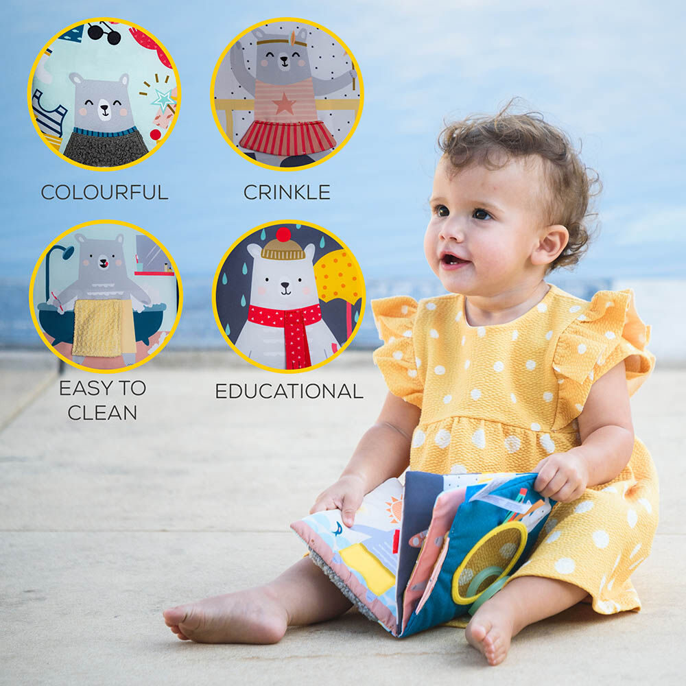 كتاب أنشطة حسية وات داز بول وير من تاف تويز image number 5