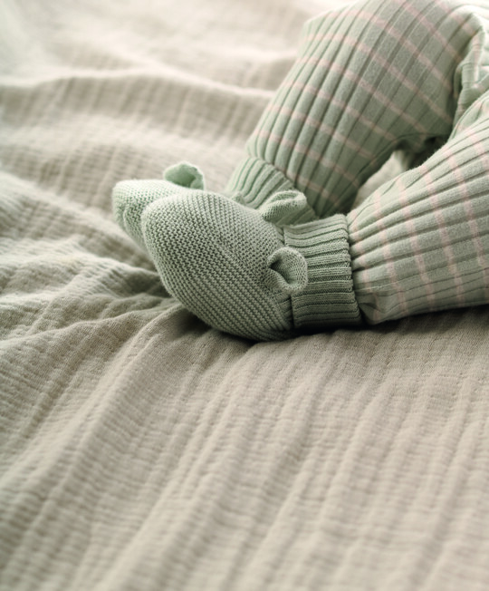 طقم قبعة وجوارب بنمط بوت منسوجة طقم قبعة وجوارب بنمط بوت منسوجة image number 2