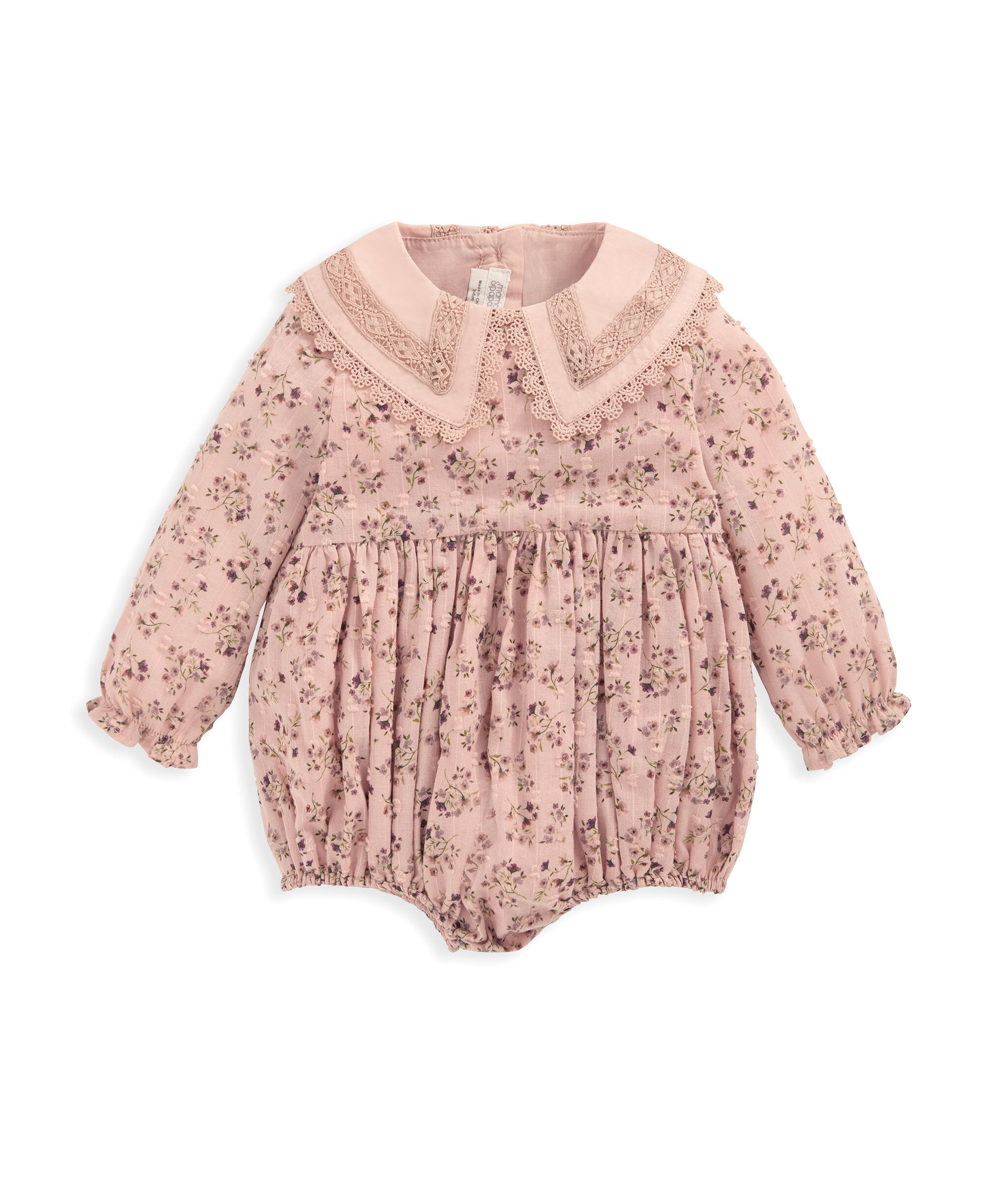 طقم رومبر بنقشة زهور وكولون  image number 2