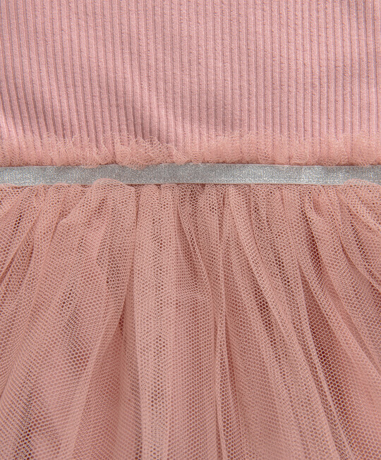 فستان بتصميم ملفوف - وردي فستان بتصميم ملفوف - وردي image number 3