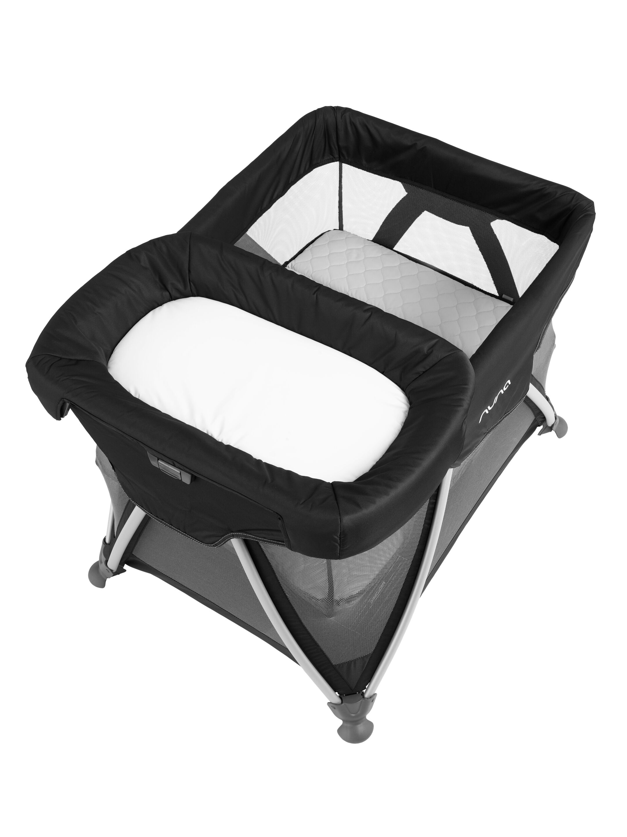 Nuna Sena Travel Cot with Changer - Black image number 3