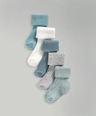 طقم جوارب مضلعة - 5 أزواج طقم جوارب مضلعة - 5 أزواج