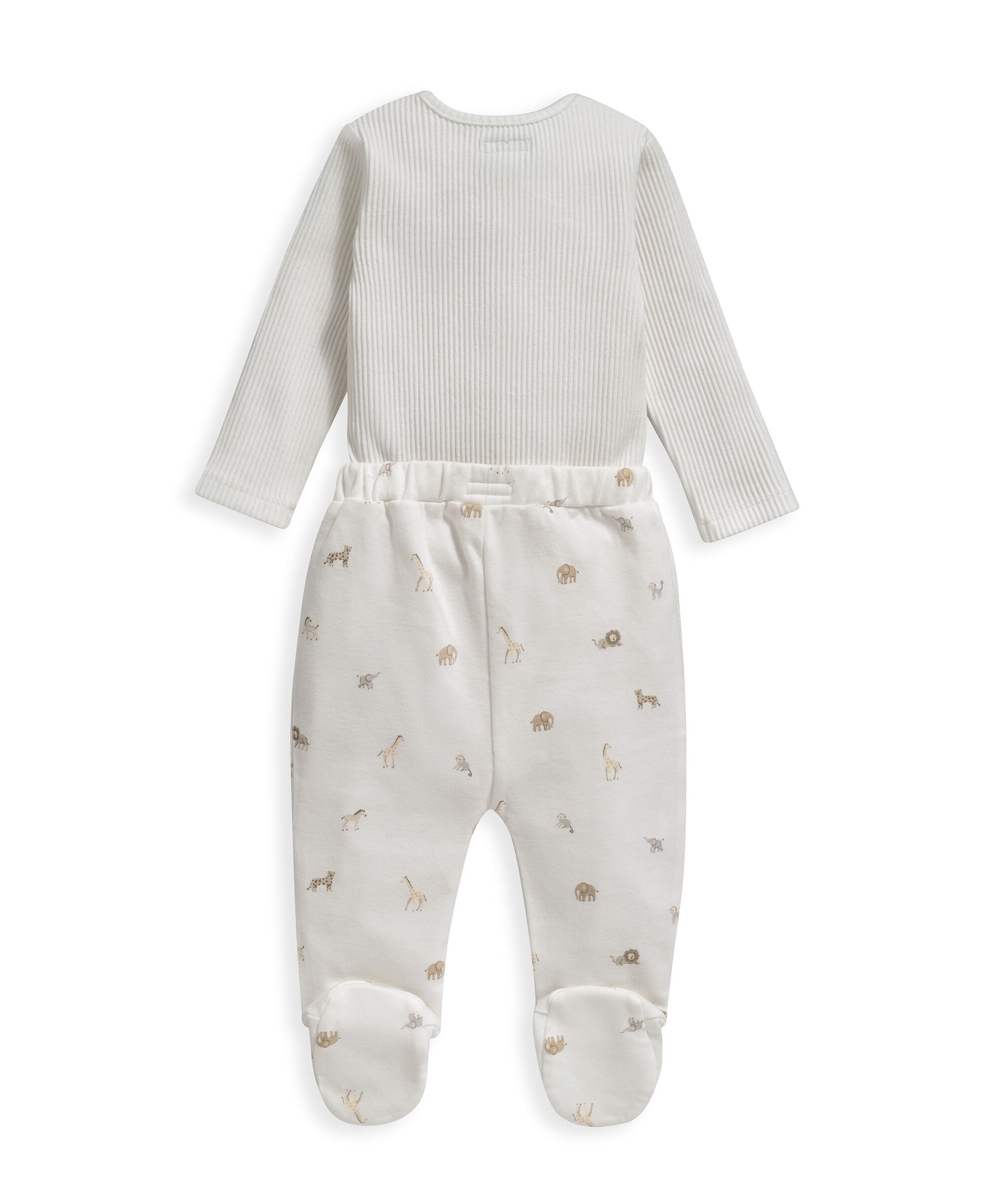 طقم مضلع بنقشة سفاري - قطعتان image number 2