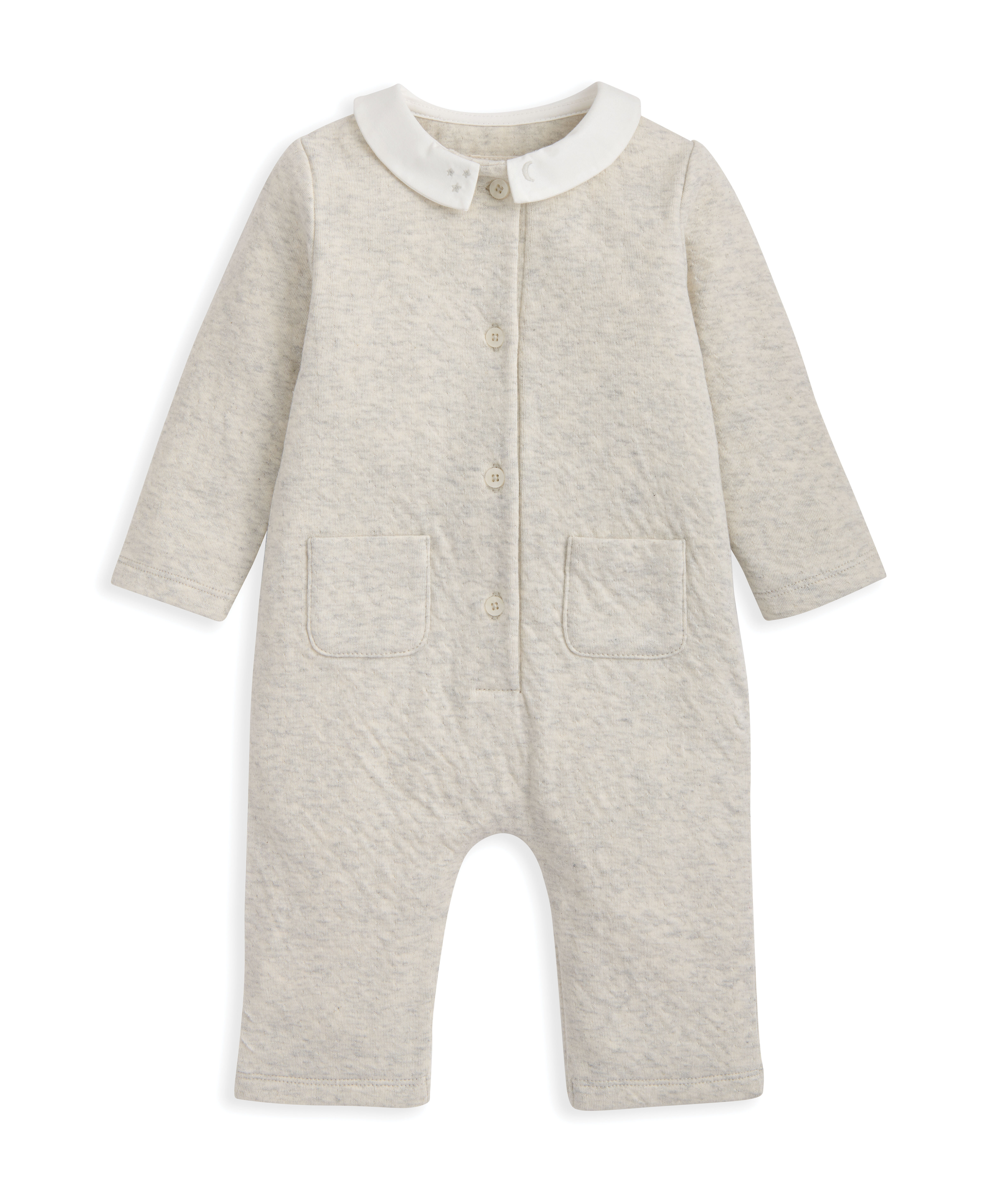 أفرول بياقة مطرزة image number 2