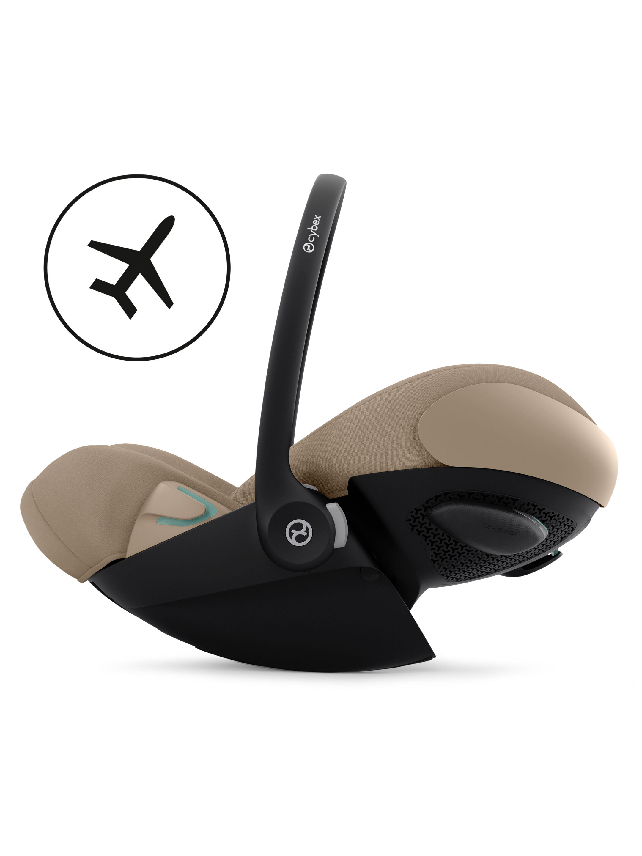 مقعد سيارة سايبكس كلاود جي آي سايز بلاس للرضع (منذ الولادة وحتى عامين/ 13 كغم تقريبًا) - بيج image number 6