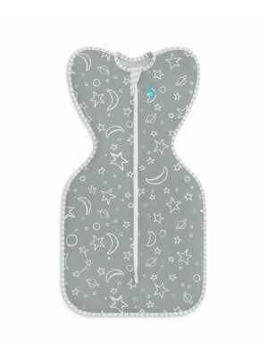 كيس نوم سوادل اب بنقشة نجوم - أخضر زيتوني 0 –3  أشهر كيس نوم سوادل اب بنقشة نجوم - أخضر زيتوني 0 –3  أشهر