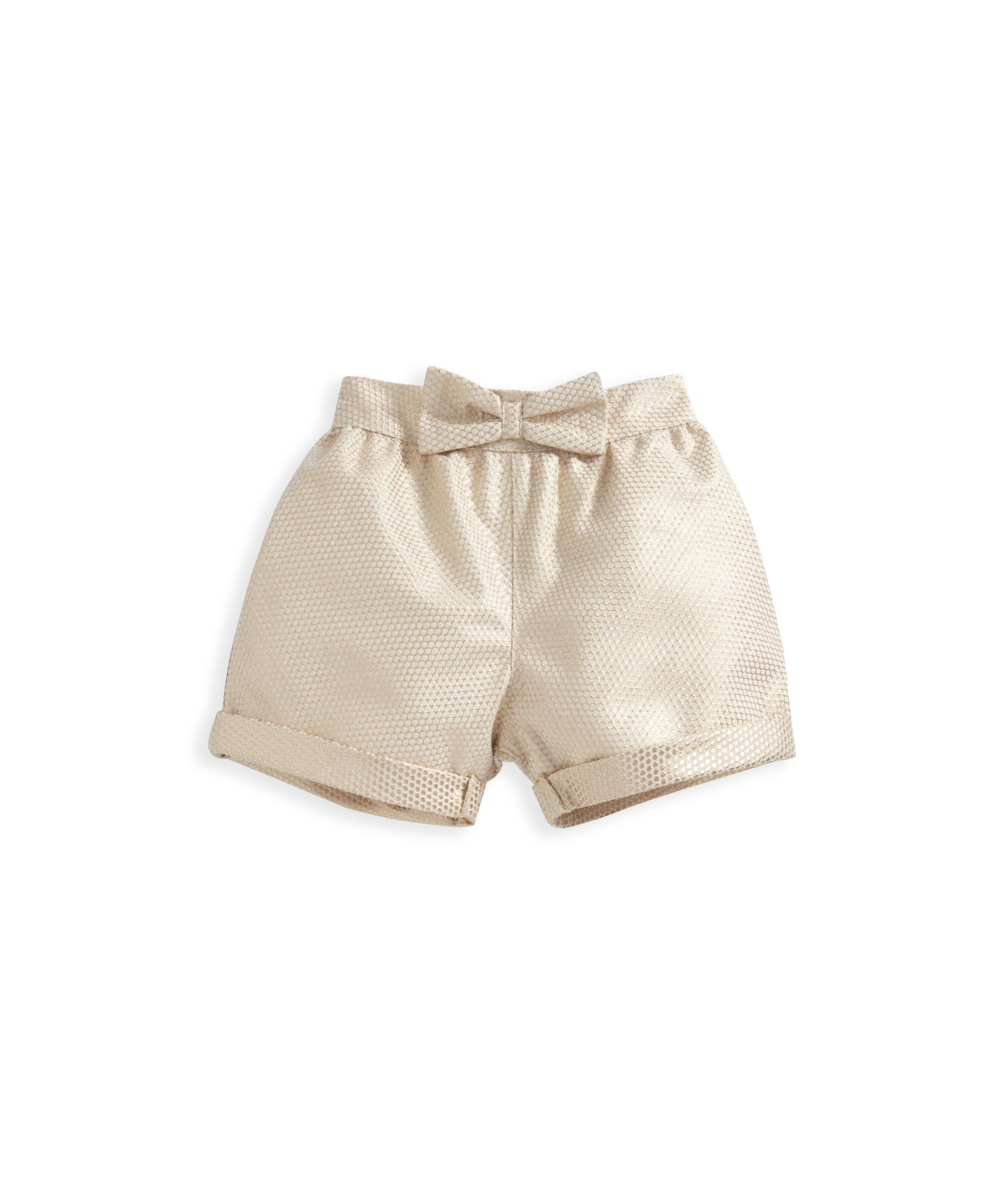 طقم بلوزة وشورت جاكار - قطعتان image number 5