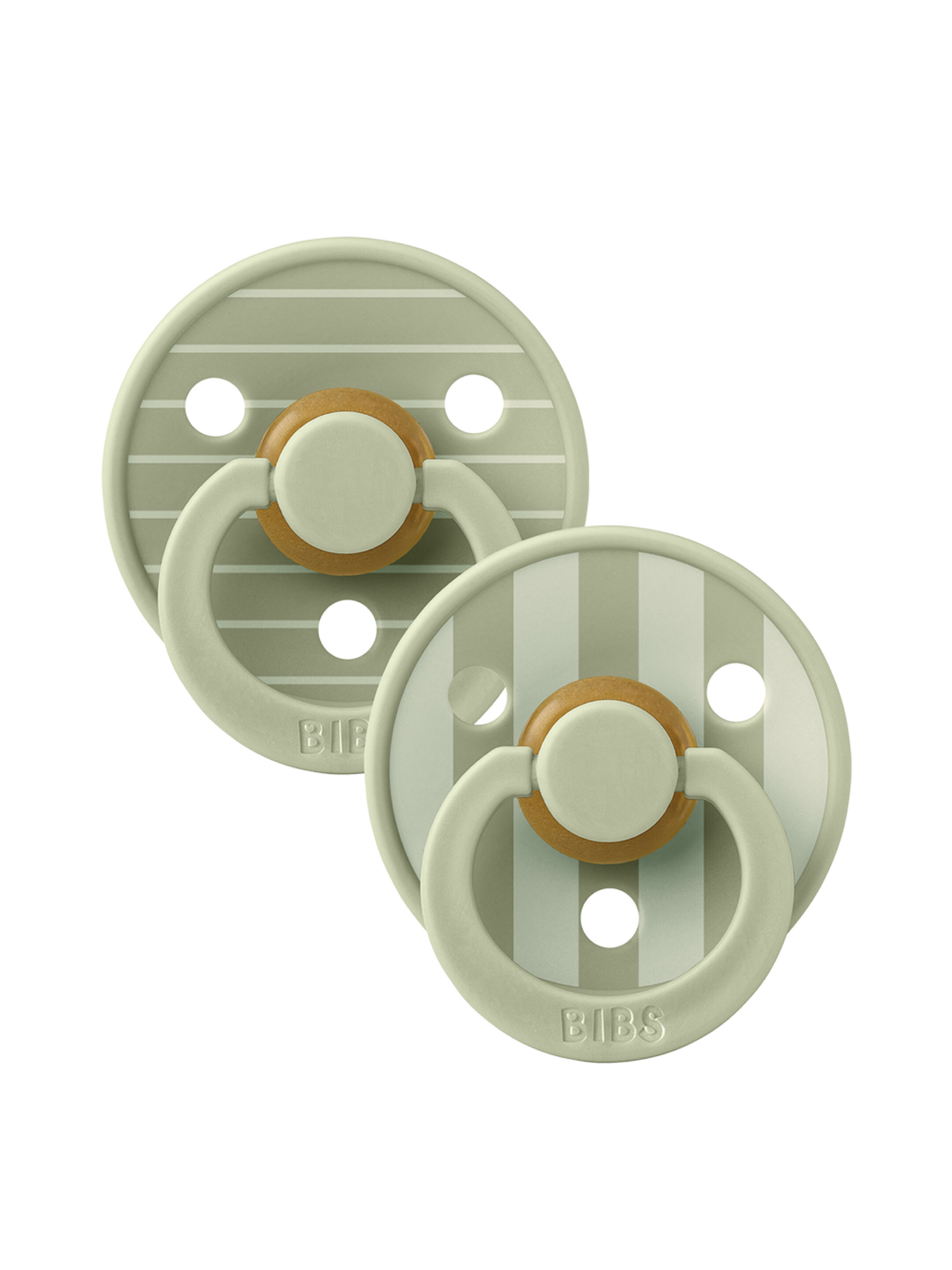 مجموعة لهايات بيبس كولور بين لاتكس مقاس 1 للأطفال منذ الولادة بلون أخضر متنوع - قطعتان image number 1