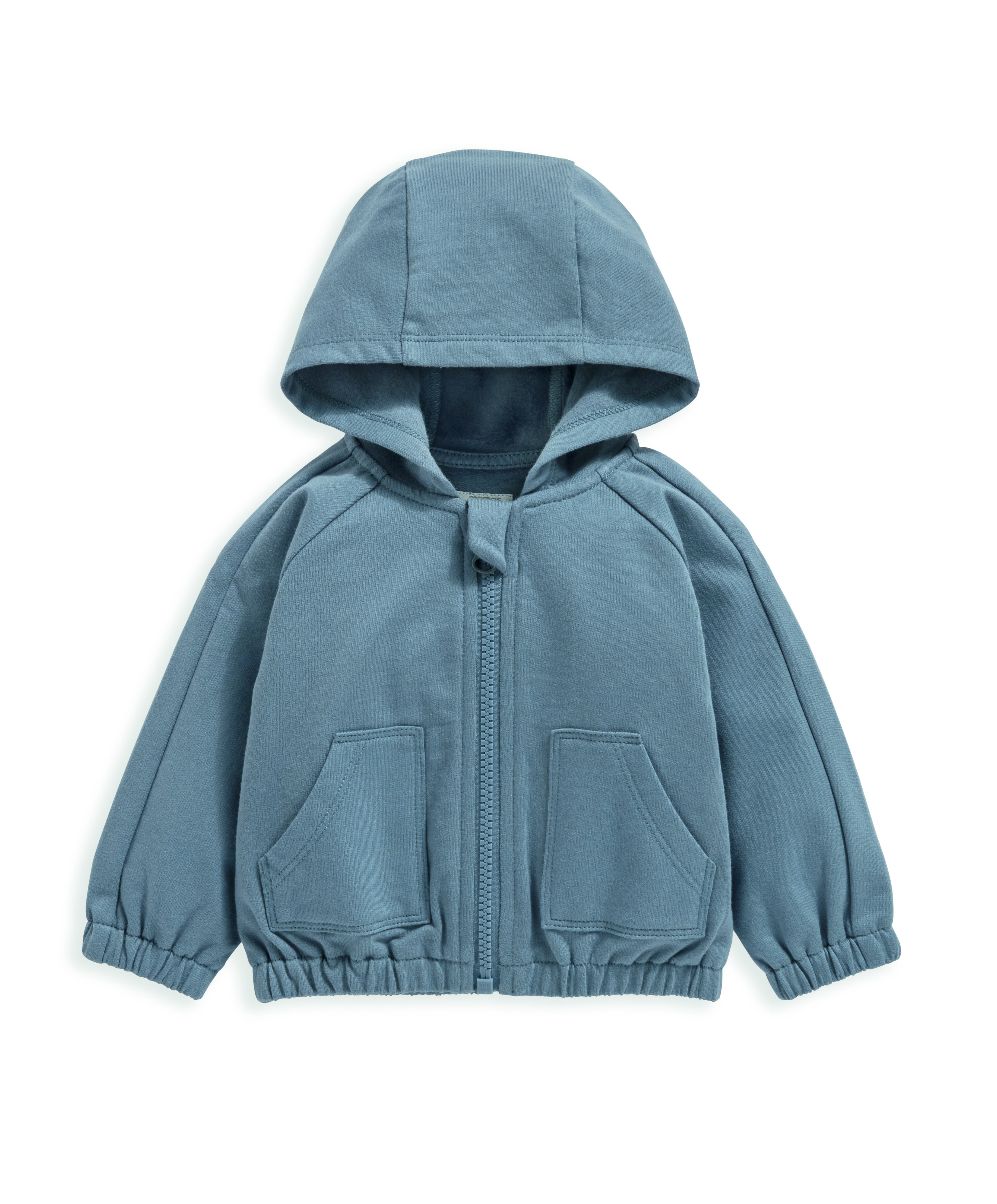 كنزة بملمس بارز وغطاء رأس image number 2