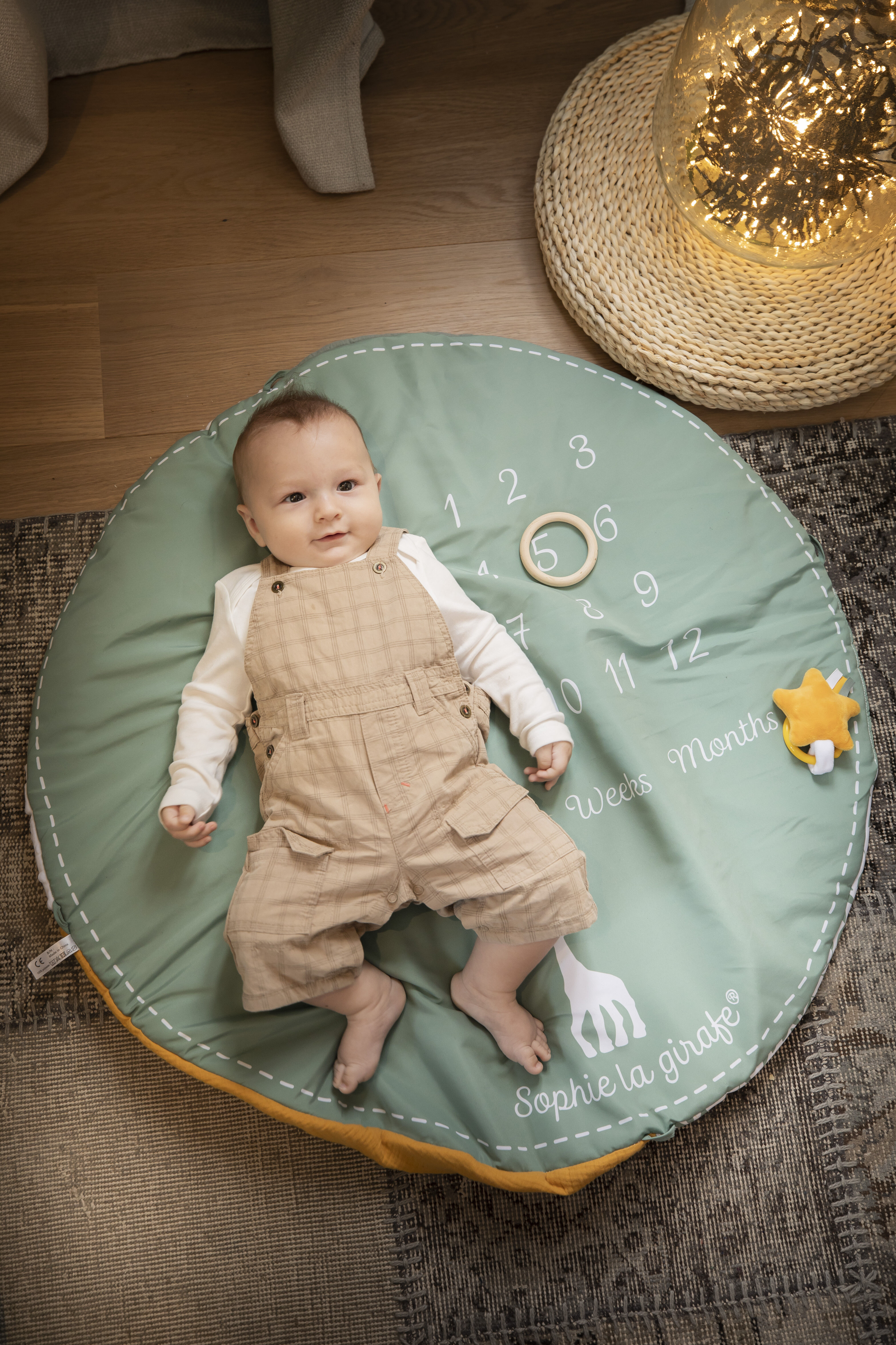 مفرش لعب إل ايتيه اون فوا بوجهين من صوفي لا جيراف image number 2