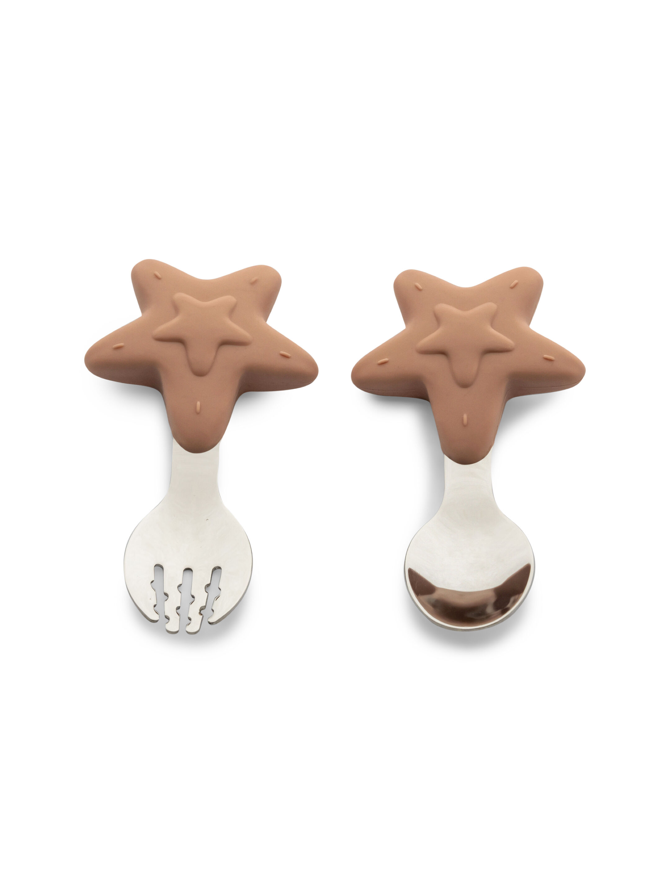 طقم أدوات طعام سيليكون من سيترون - تصميم نجمة image number 2