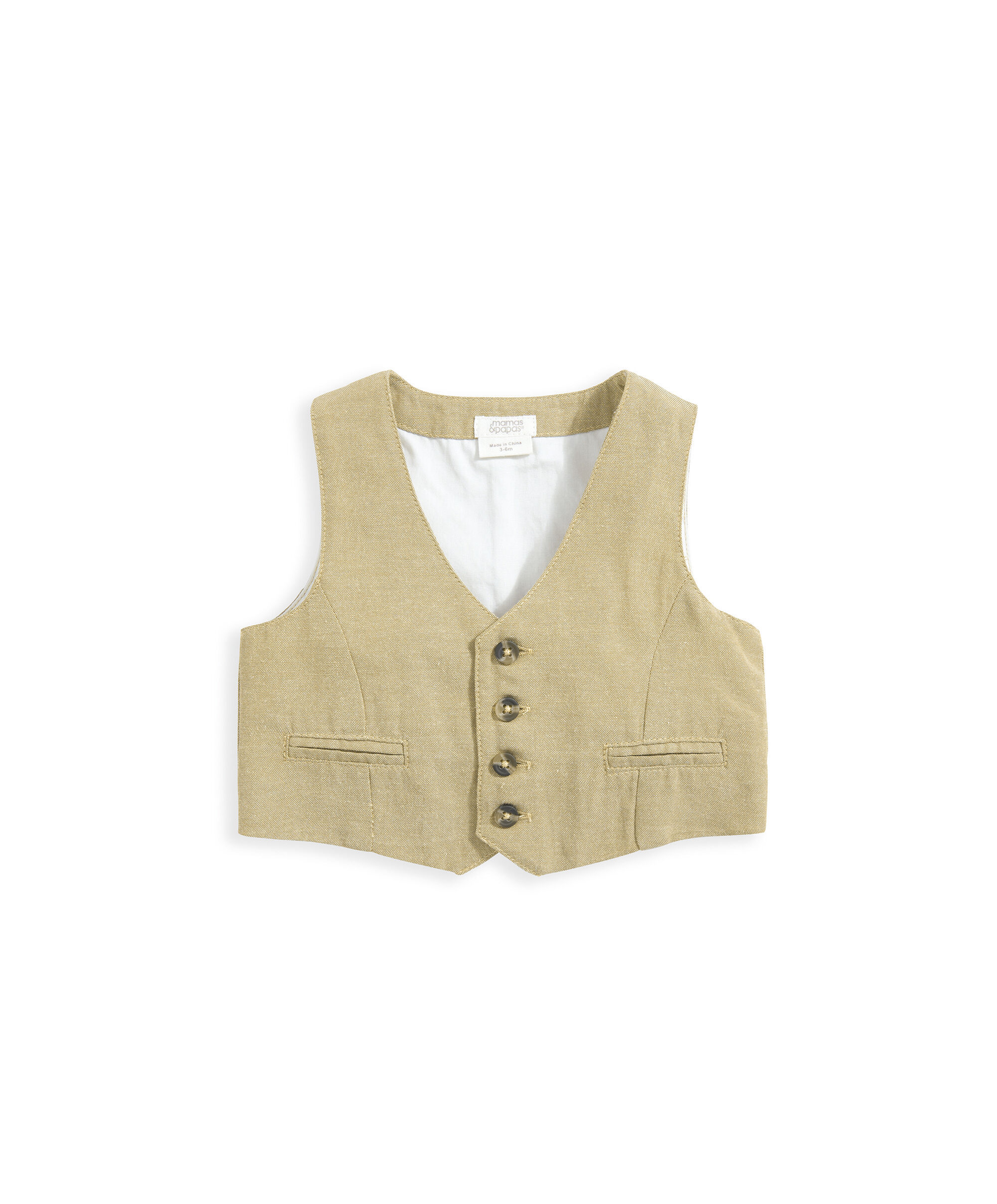 طقم بدلة بيج - 4 قطع image number 3