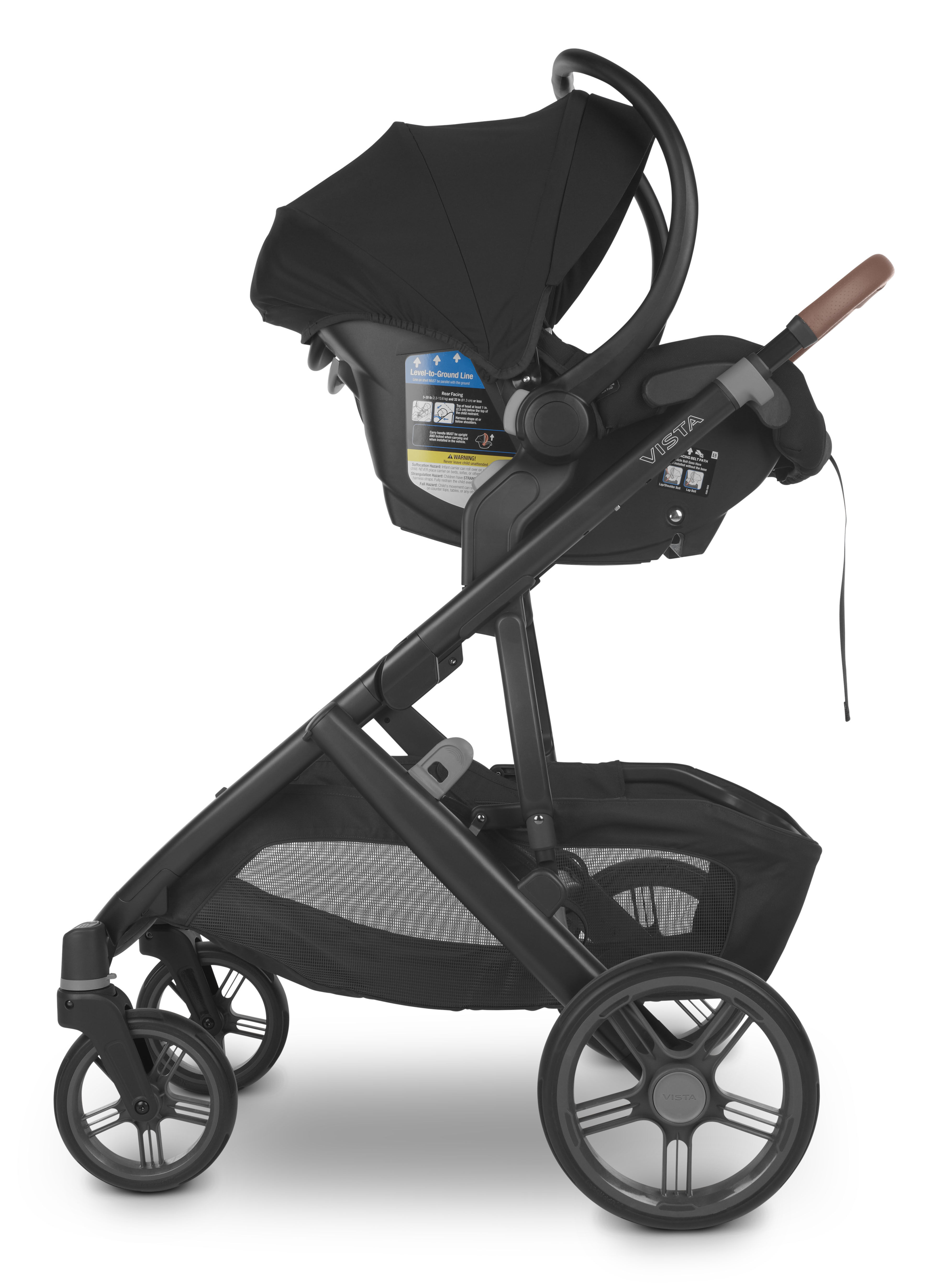 وصلات مقعد السيارة العلوية أبّاباي لموديلات فيستا V2/V3 وكروز V2، متوافقة مع مقاعد سيارات ماكسي كوزي، نونا، سايبيكس وبي سيف. image number 5