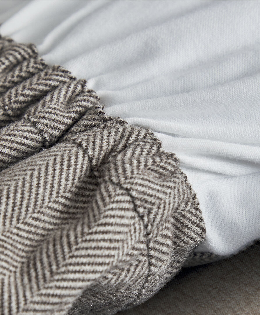 Herringbone Mock Romper image number 5
