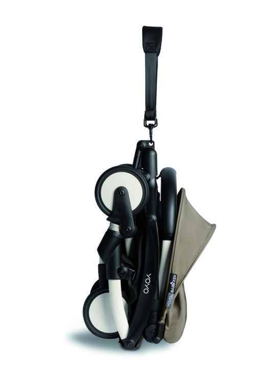 عربة أطفال أطفال بيبي زن يويو2 بهيكل أبيض ومجموعة مقعد عربة لعمر 6 شهور فأكثر بني فاتح عربة أطفال أطفال بيبي زن يويو2 بهيكل أبيض ومجموعة مقعد عربة لعمر 6 شهور فأكثر بني فاتح image number 4