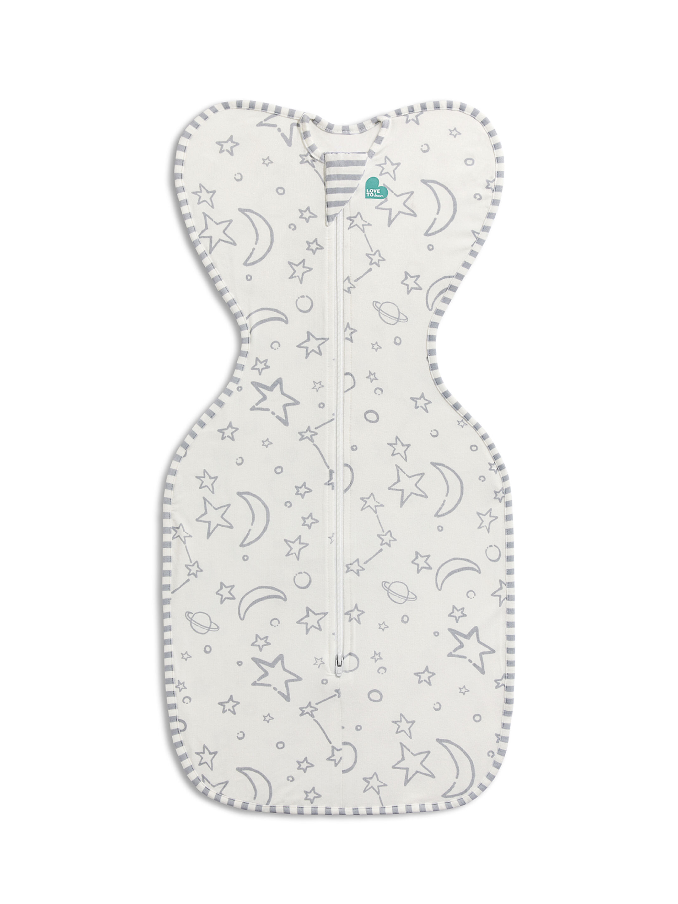 كيس نوم سوادل من لوف تو دريم - أبيض كريمي 3&ndash;6 أشهر image number 1