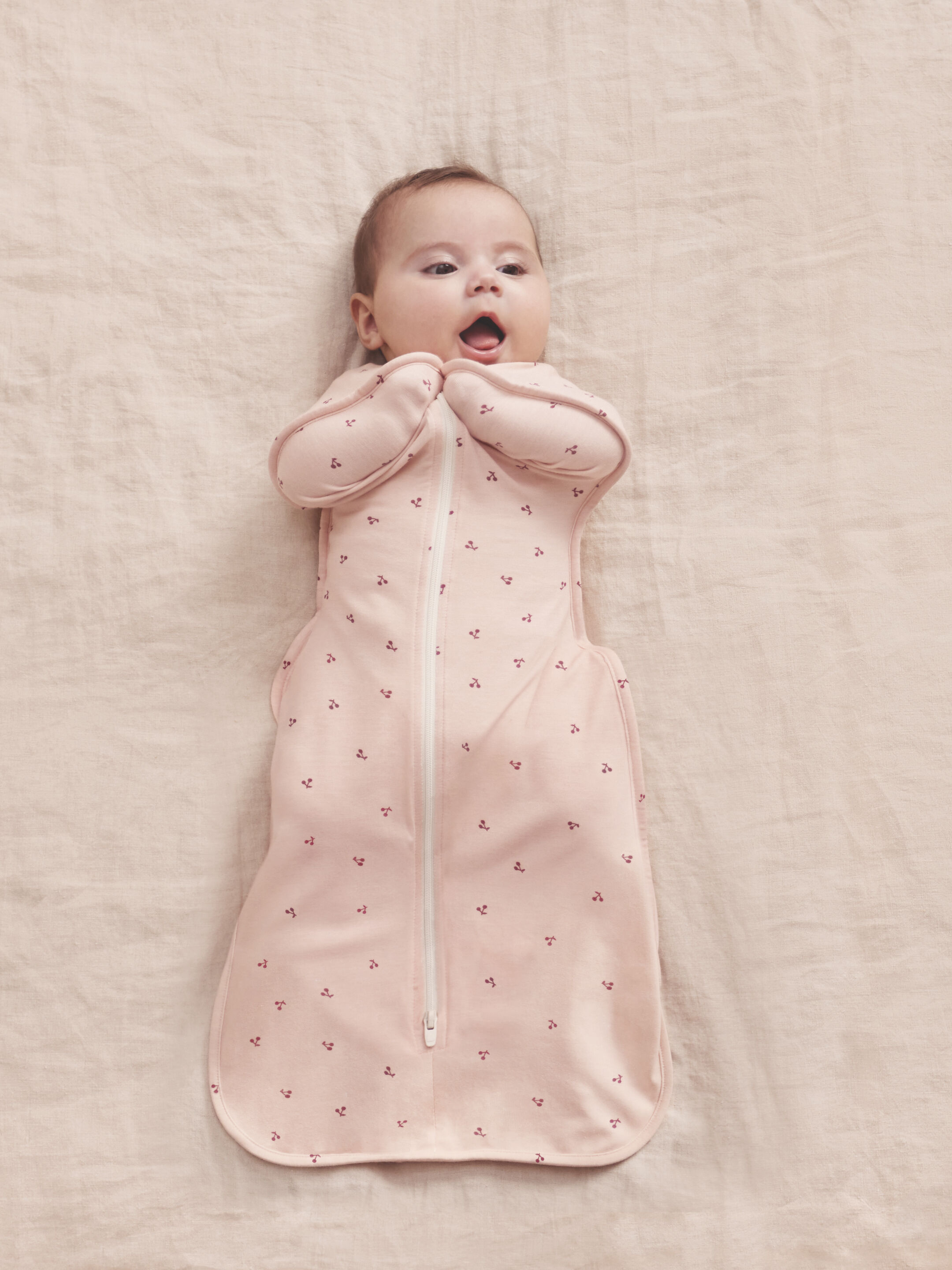 قماط سوادل أب لوف تو دريم بنقشة خيزران وكرز أوريجينال image number 2