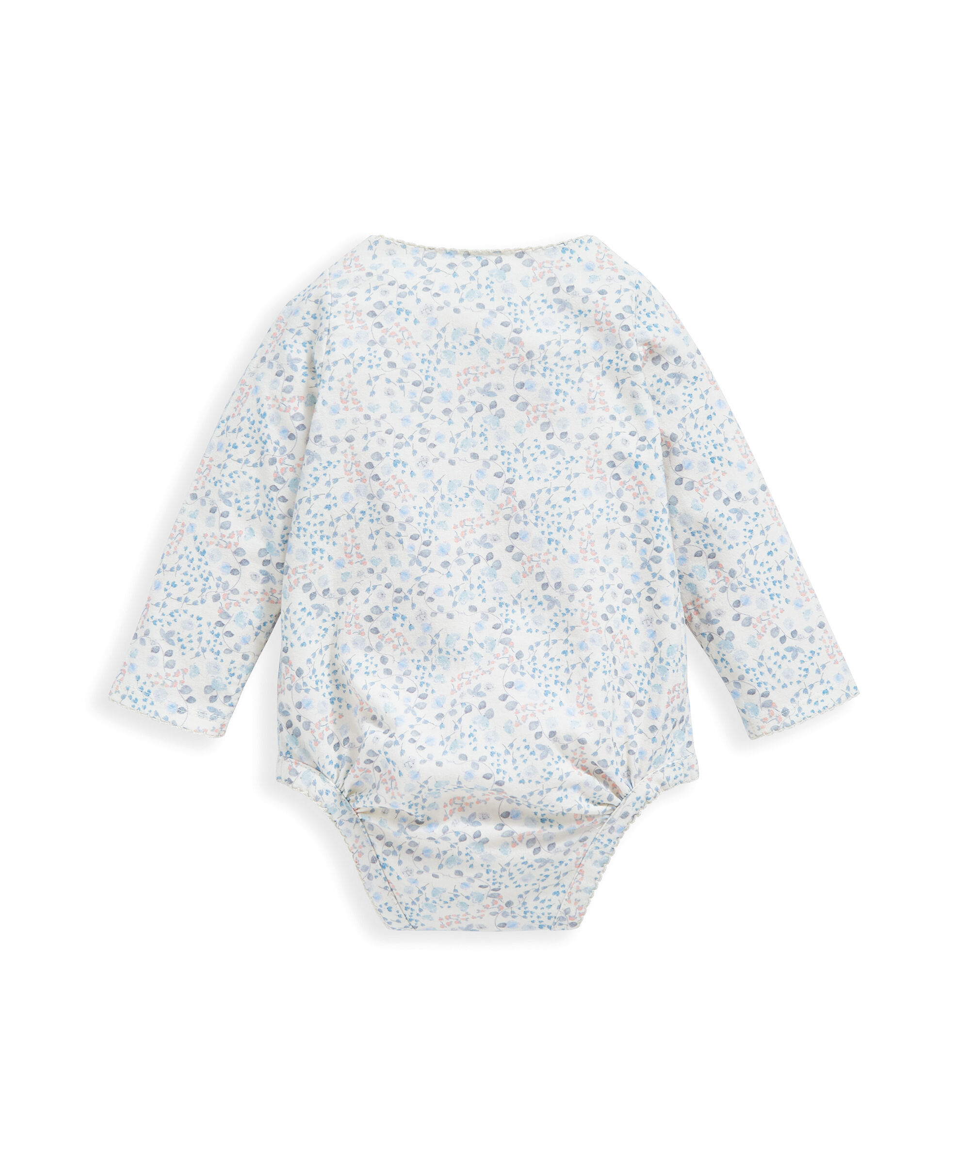 لباس قطعة واحدة بتصميم ملفوف بنقشة زهور image number 3