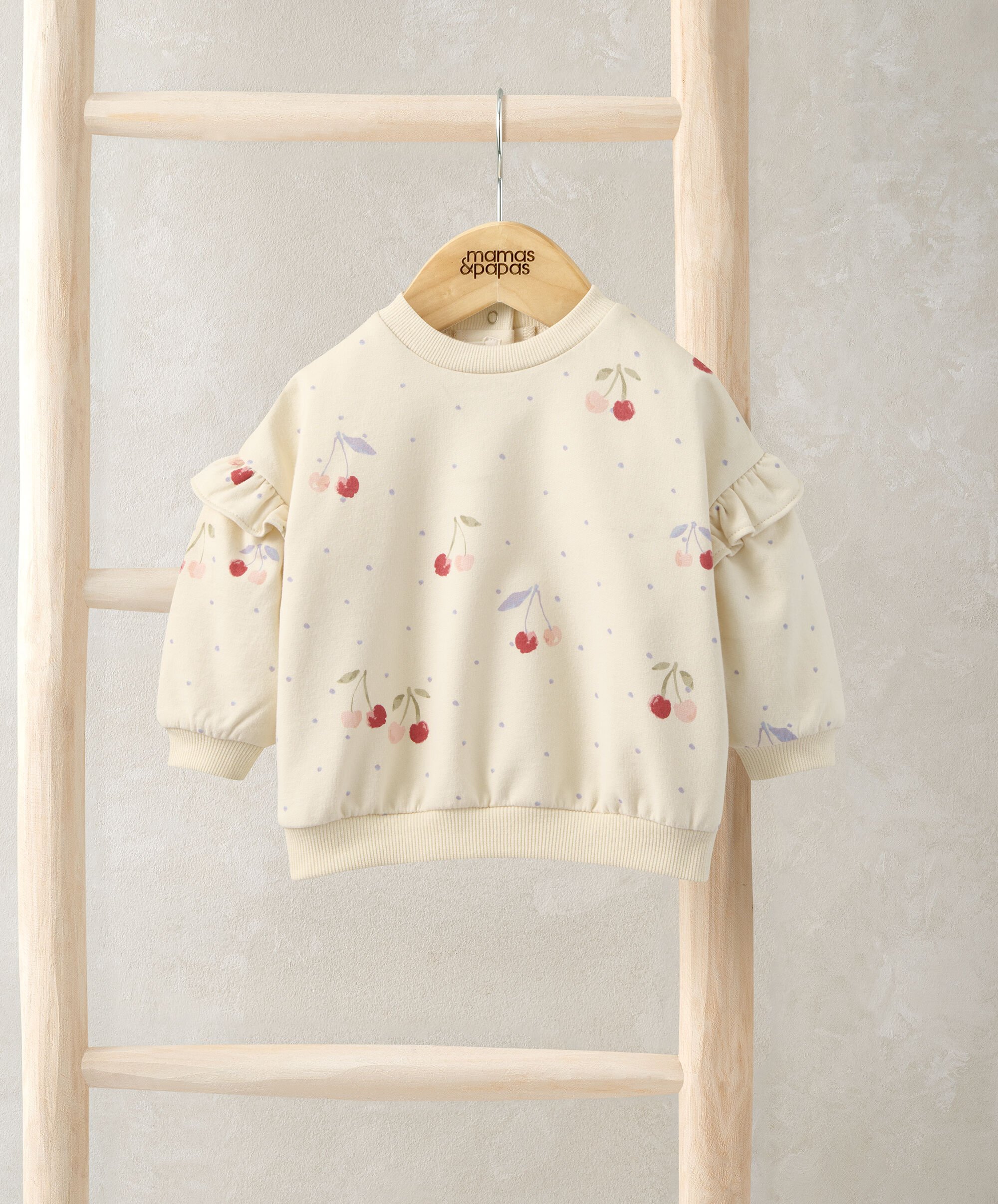 سويت شيرت بنقشة كرز image number 2