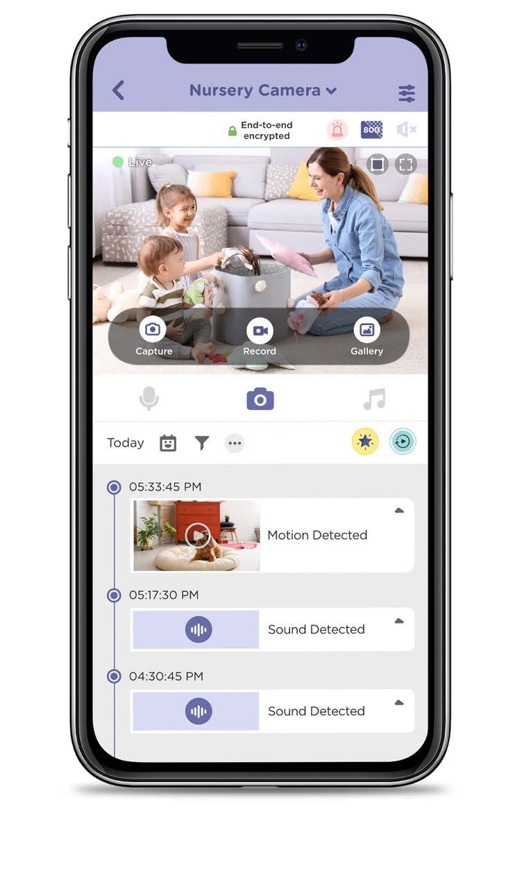 كاميرا هابل كونكتد فام كام &ndash; مراقب فيديو ذكي بدقة اتش دي image number 3
