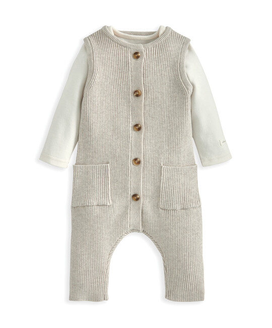 طقم دنغري منسوج - قطعتان طقم دنغري منسوج - قطعتان image number 2