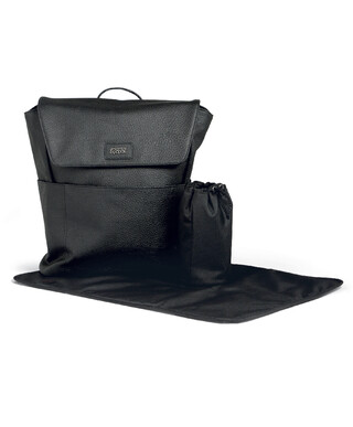 حقيبة ظهر للتغيير قابلة للتعديل - أسود