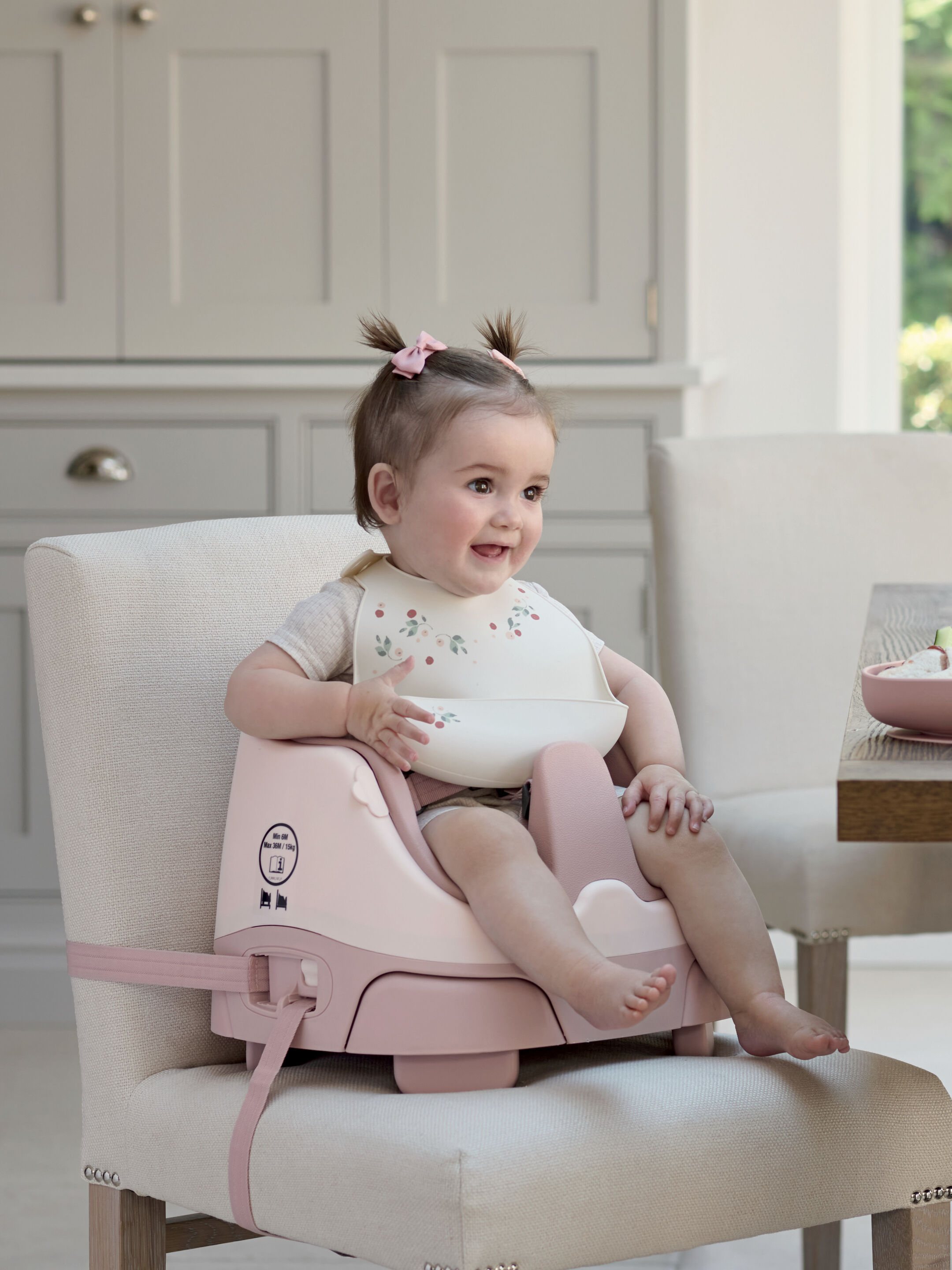 مقعد باغ داعم وأرضي 3 في 1 بصينية ألعاب - بلوسوم image number 4