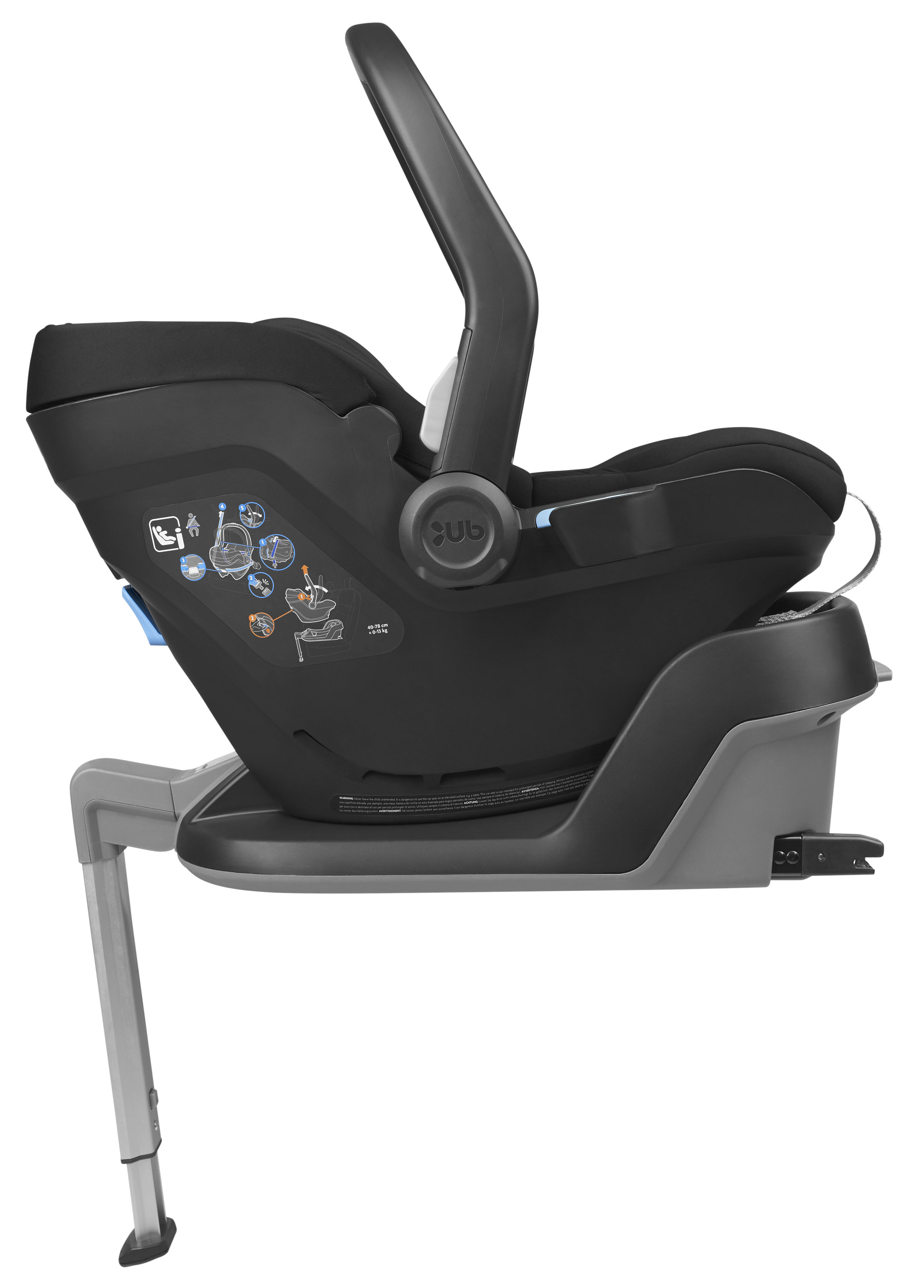 قاعدة مقعد سيارة يو بي بي أ بيبي ميسا آي سايز image number 5