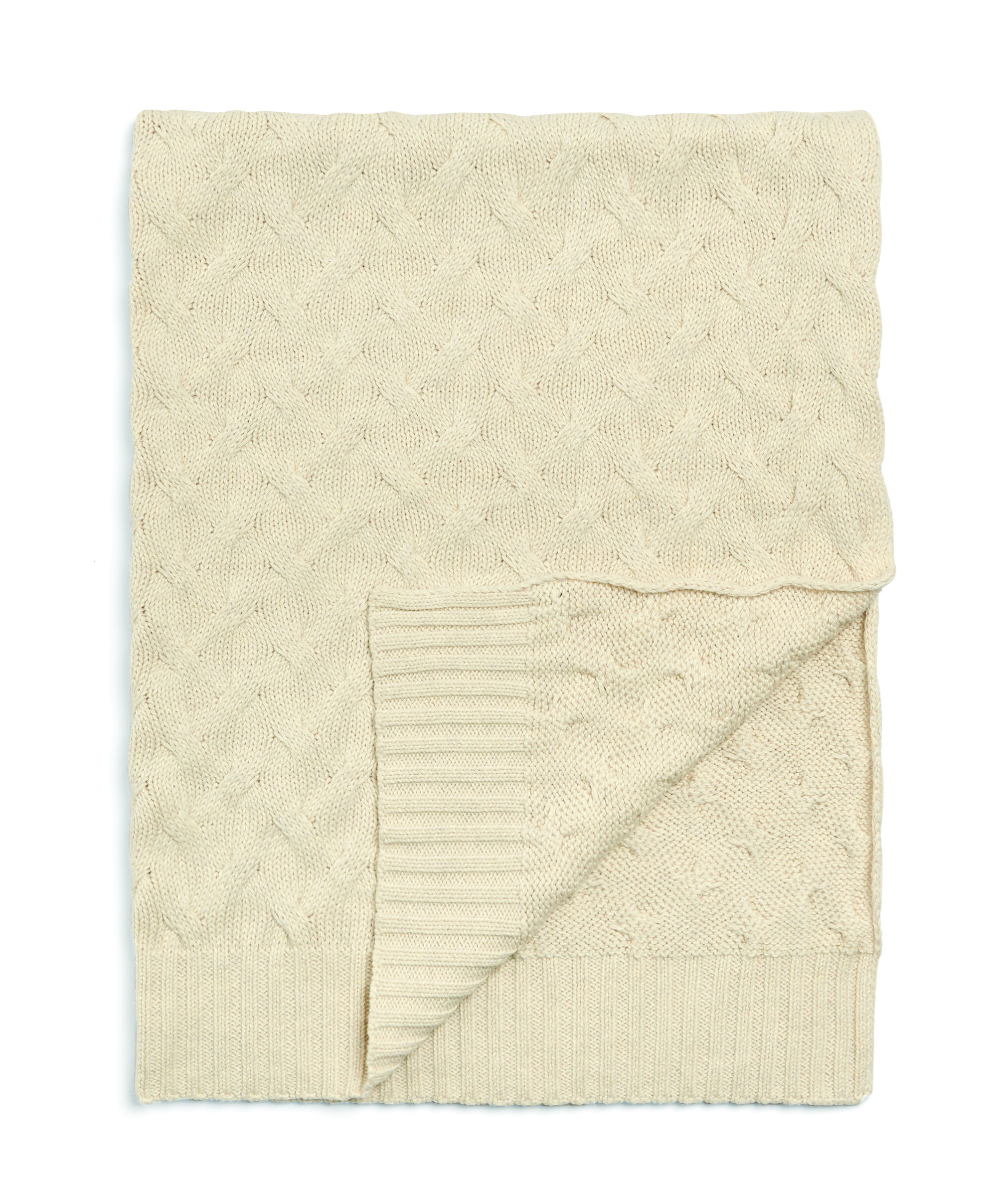 بطانية منسوجة بغرزة الضفيرة - ويلكم تو ذا ورلد داكلينج image number 2