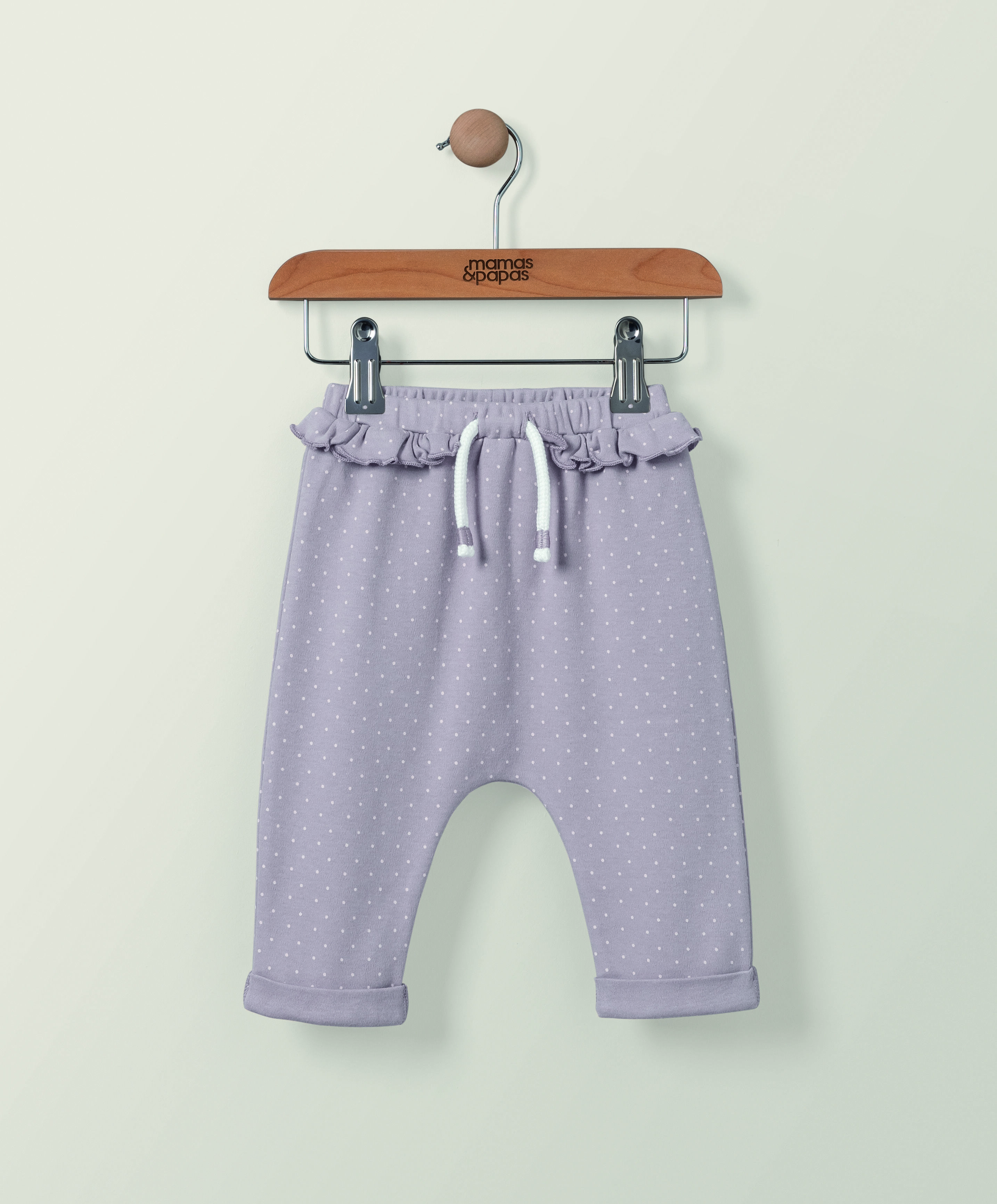 بنطال رياضي بنسيج متشابك ونقشة بالكامل