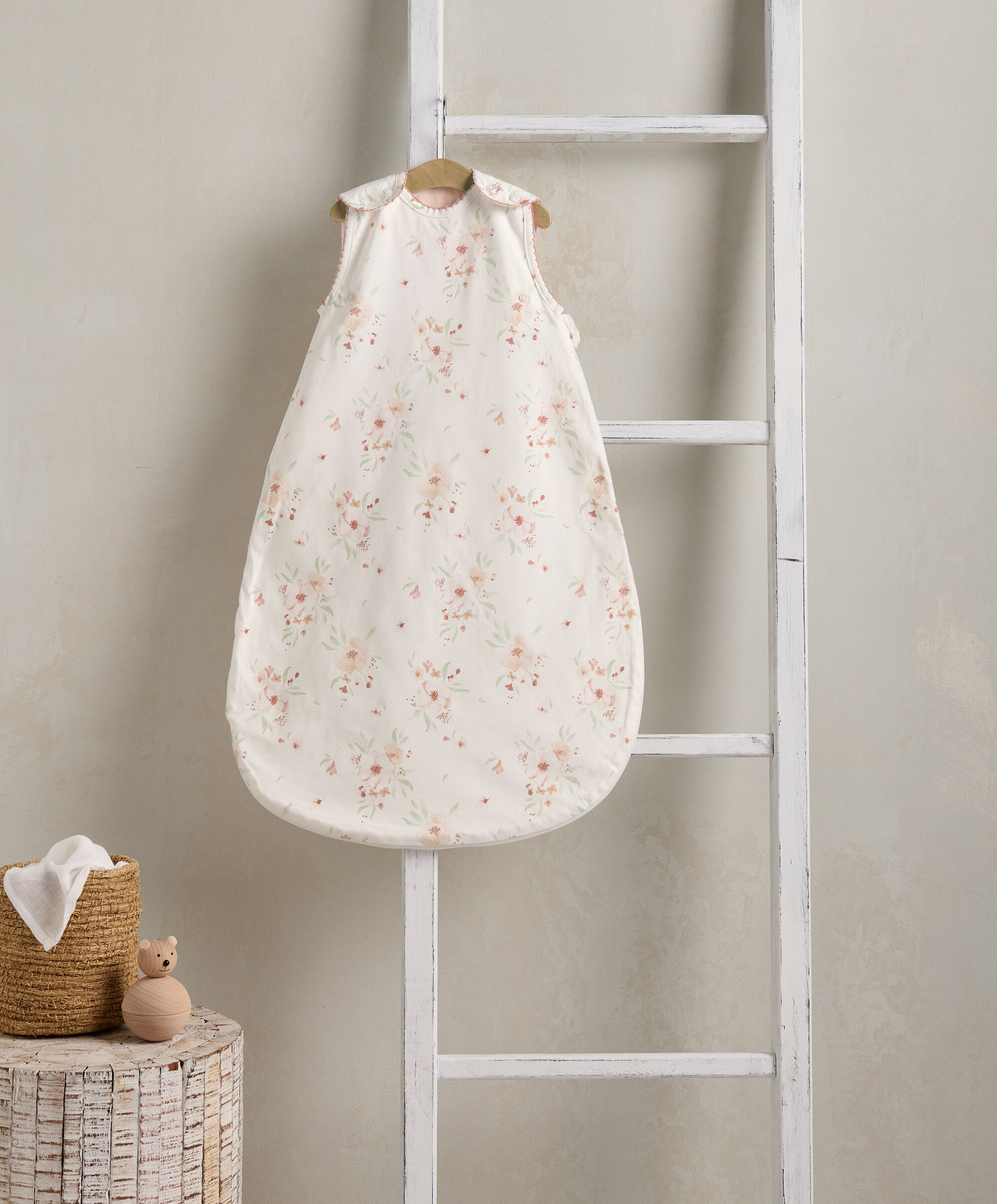 كيس نوم دريم بود للأطفال منذ الولادة حتى 6 شهور بنقشة زهور - معدل دفء 1.0