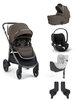 Ocarro 2 Pushchair and Carrycot Bundle with Cybex Cloud T i-Size Infant Car Seat, Adaptor, and Base (5 Pieces) – Crema Ocarro 2 Pushchair and Carrycot Bundle with Cybex Cloud T i-Size Infant Car Seat, Adaptor, and Base (5 Pieces) – Crema image number 1
