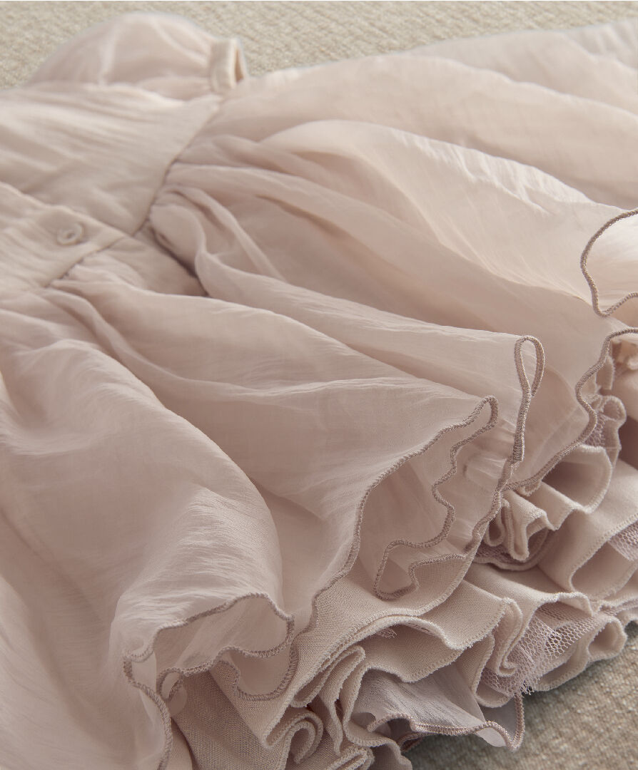 Bubble Sleeve Dress image number 4