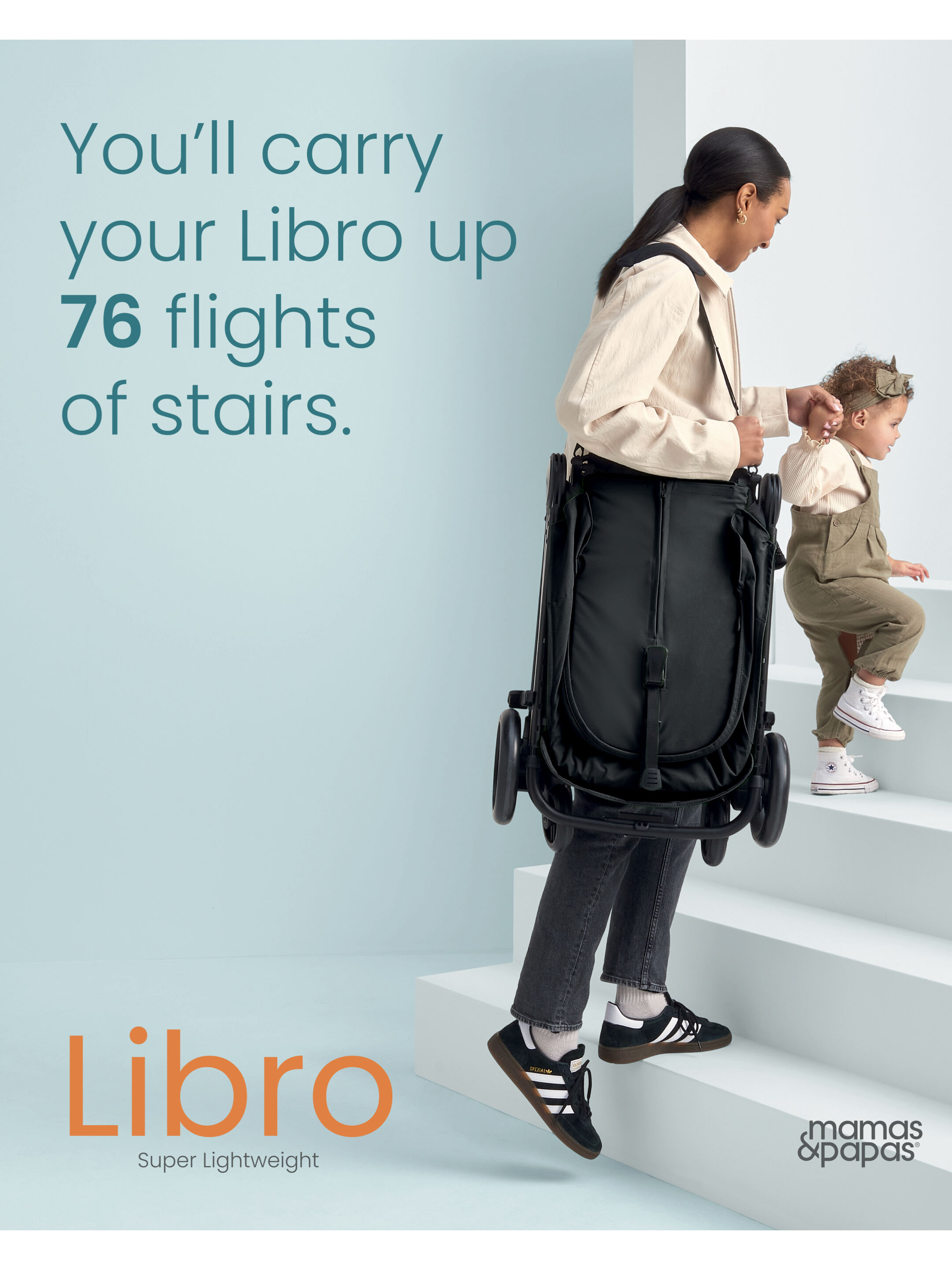 عربة أطفال خفيفة الوزن من ليبرو - ليكوريس image number 3