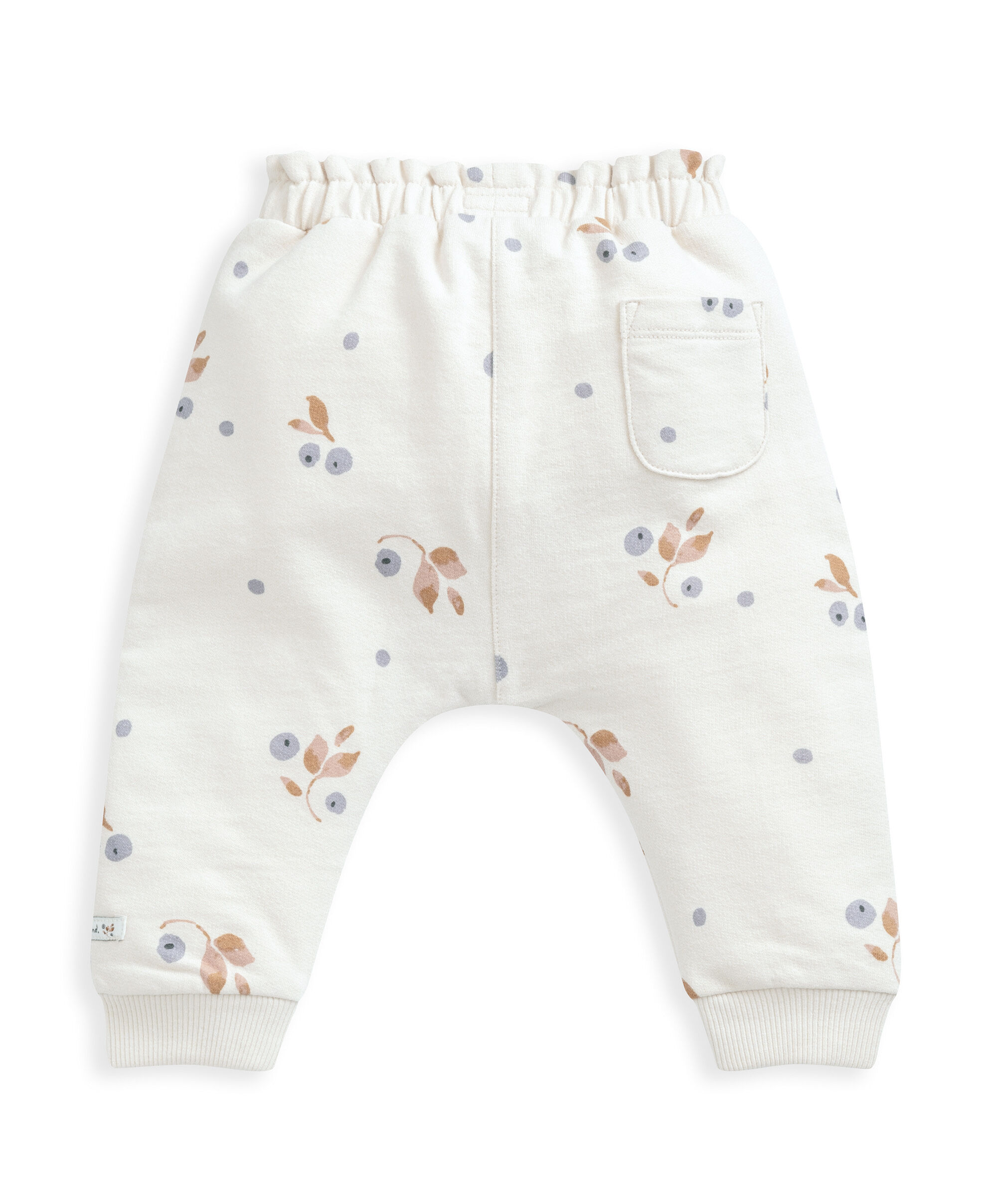 بنطال رياضي بنقشة زهور image number 3