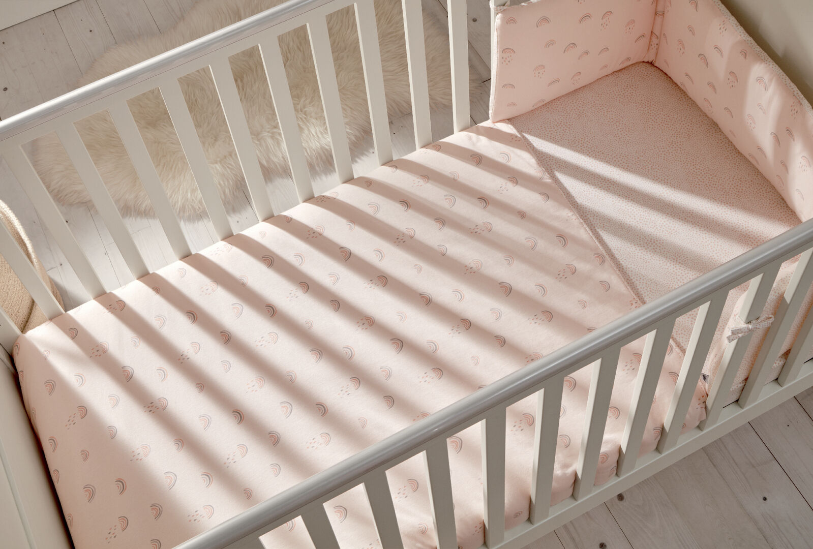 لحاف بنقشة قوس قزح image number 5