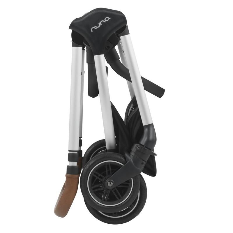 عربة أطفال تريف من نونا مع غطاء حماية من المطر ووصلات - كافيار image number 4