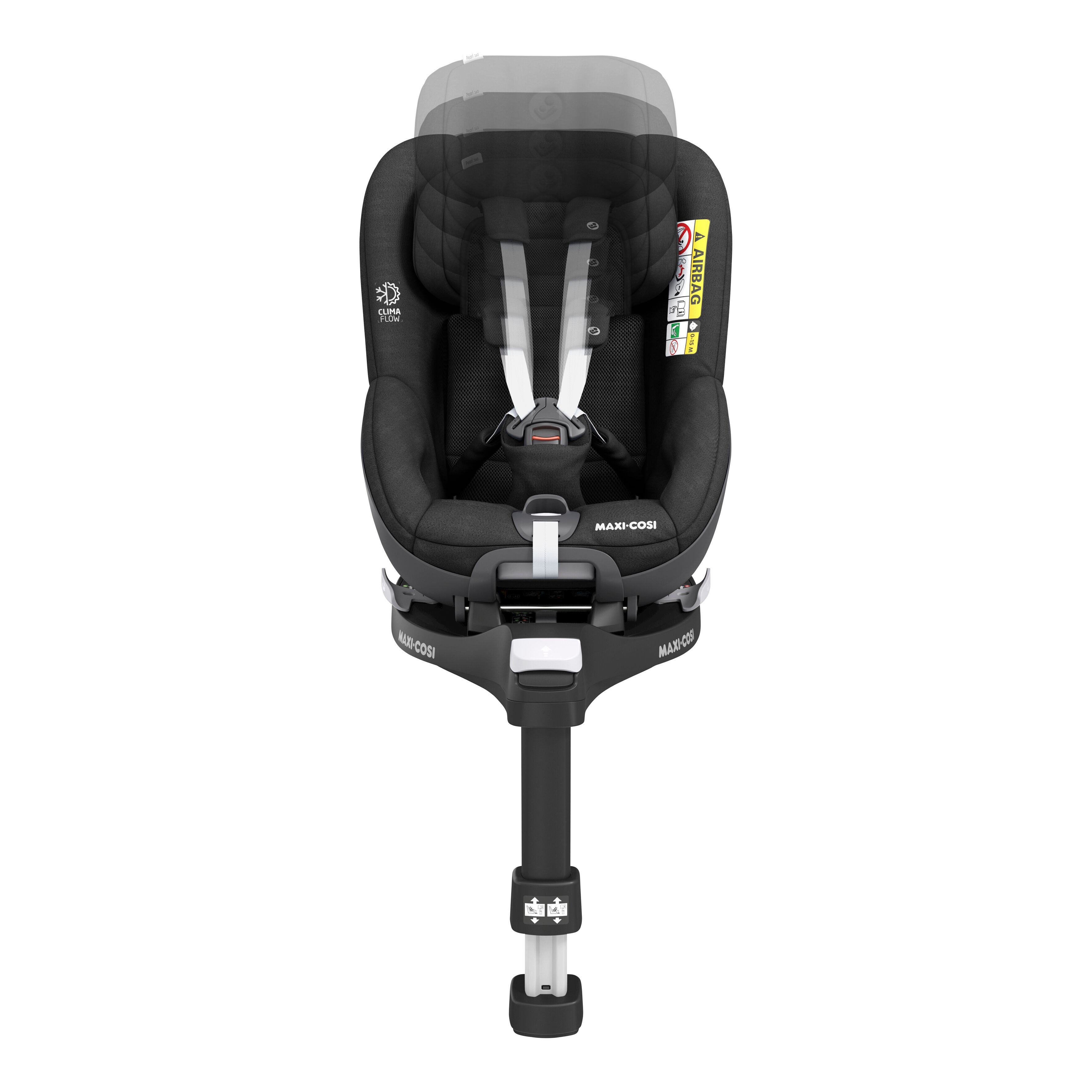 مقعد سيارة بيرل 360 من ماكسي كوزي - أسود image number 16