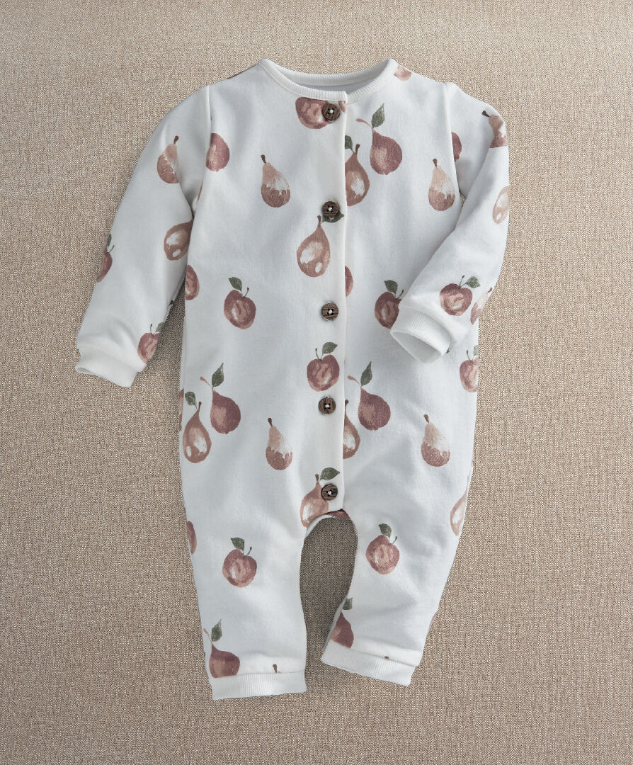 Fruit Print Romper image number 1