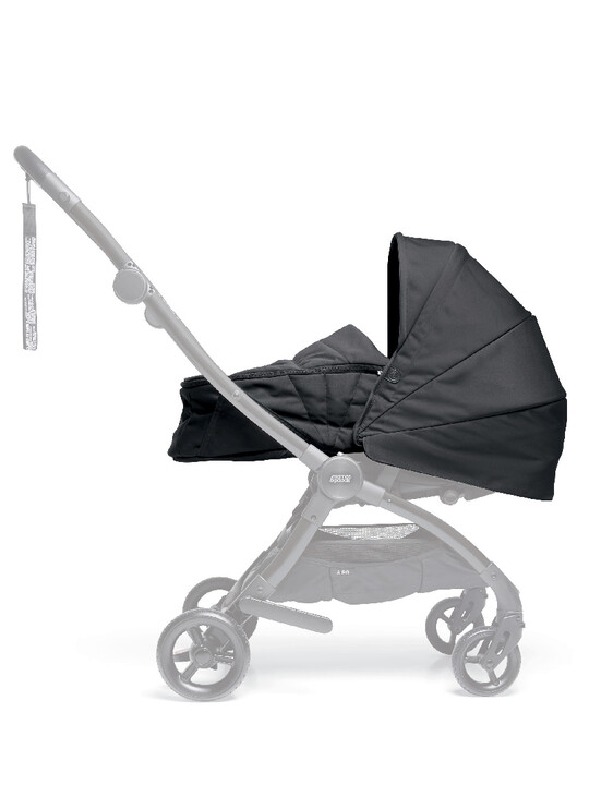عربة Airo باللون الأسود مع طقم لطفل حديث الولادة باللون الأسود image number 13