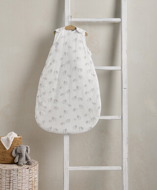 كيس نوم دريم بود للأطفال منذ الولادة حتى 6 شهور بنقشة فيل - معدل دفء 2.5 كيس نوم دريم بود للأطفال منذ الولادة حتى 6 شهور بنقشة فيل - معدل دفء 2.5