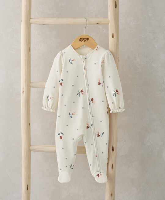 لباس الكل في واحد بنقشة قلوب وزهور لباس الكل في واحد بنقشة قلوب وزهور image number 1