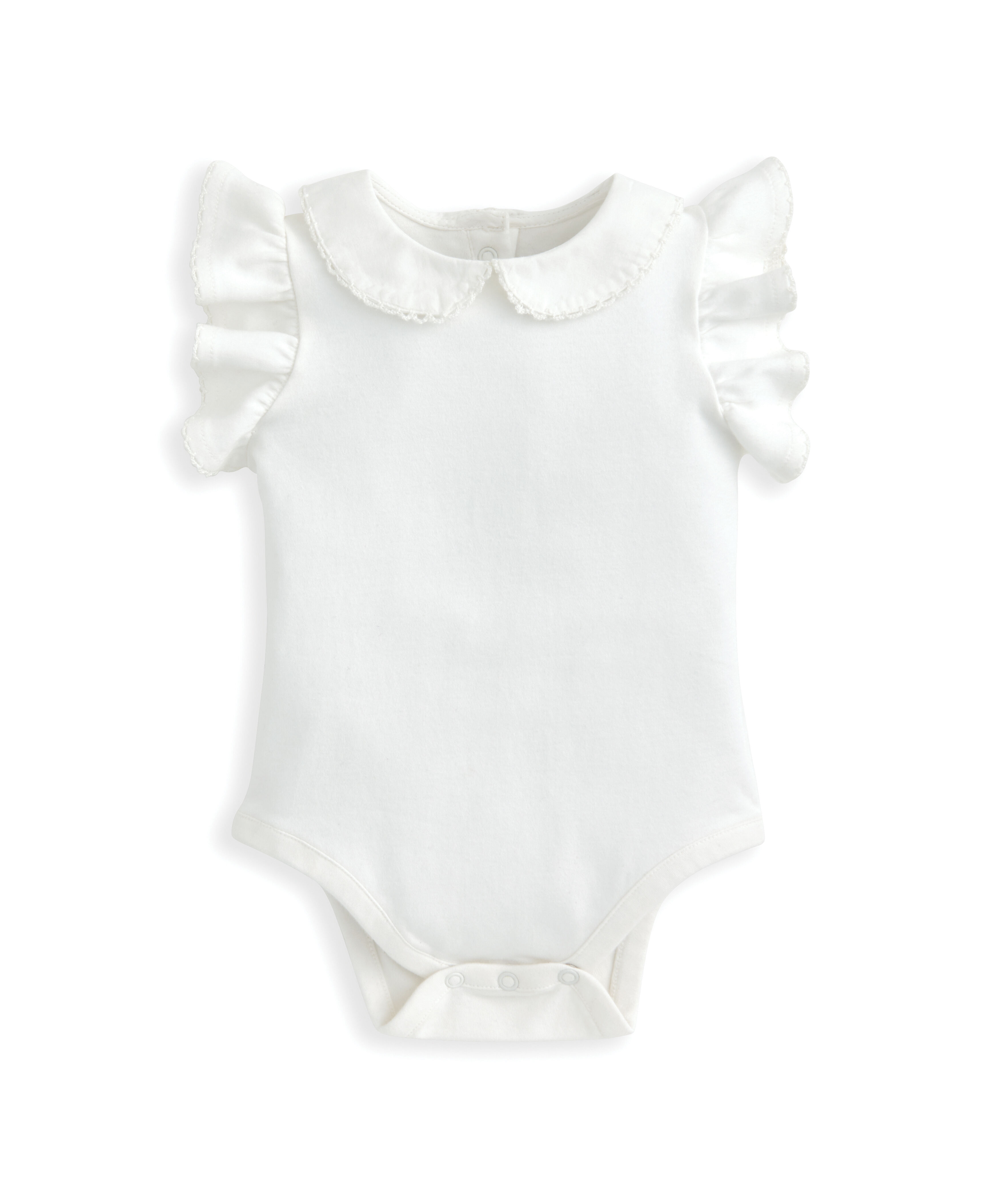 طقم رومبر ولباس قطعة واحدة بنقشة زهور - قطعتان image number 4