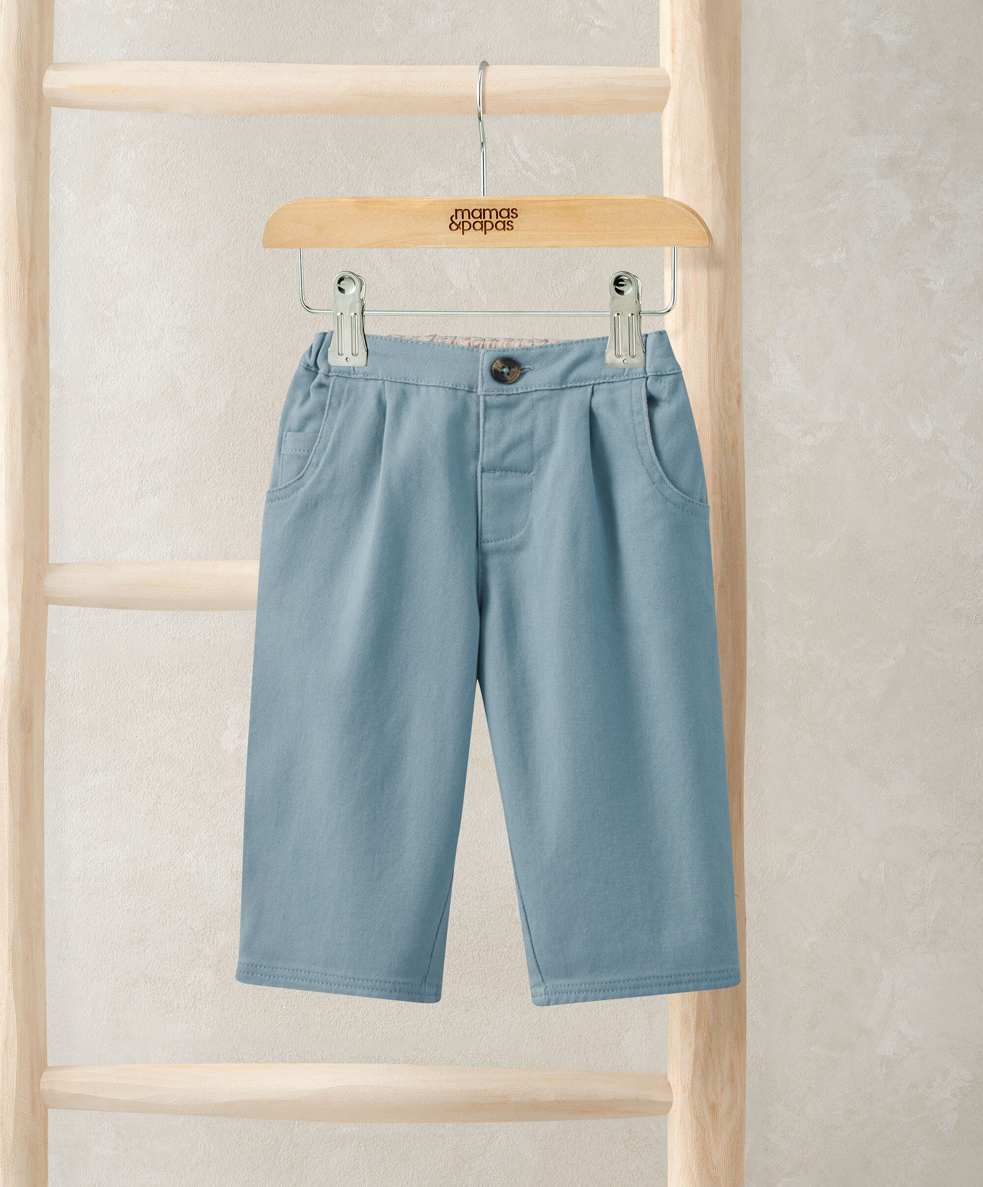 بنطال سمارت باللون الأزرق image number 1