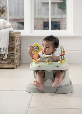 مقعد باغ داعم وأرضي 3 في 1 بصينية ألعاب - بيبل مقعد باغ داعم وأرضي 3 في 1 بصينية ألعاب - بيبل